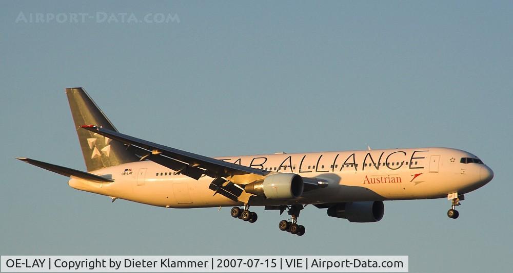 OE-LAY, 1998 Boeing 767-3Z9/ER C/N 29867, In the most beautiful morning light,finale at RWY29