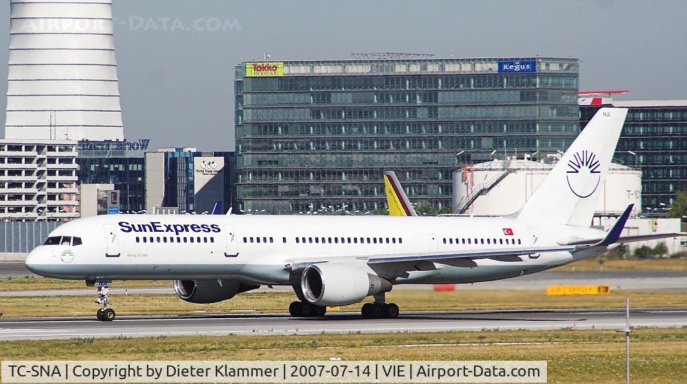 TC-SNA, 1993 Boeing 757-2Q8 C/N 25624, Sunexpress  Boeing 757