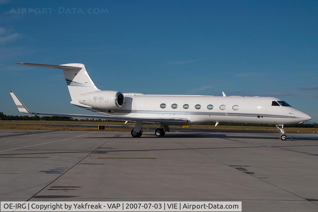 OE-IRG, 2006 Gulfstream Aerospace V-SP G550 C/N 5139, Jet Alliance Gulfstream 5