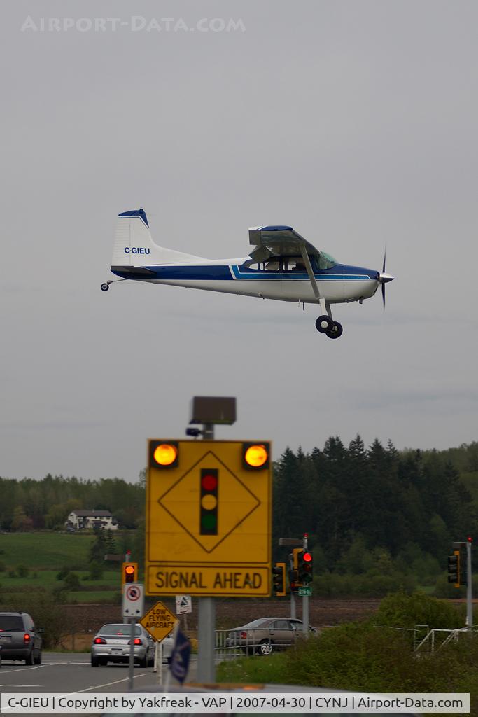 C-GIEU, 1963 Cessna 185B Skywagon C/N 185 0586, Cessna 185