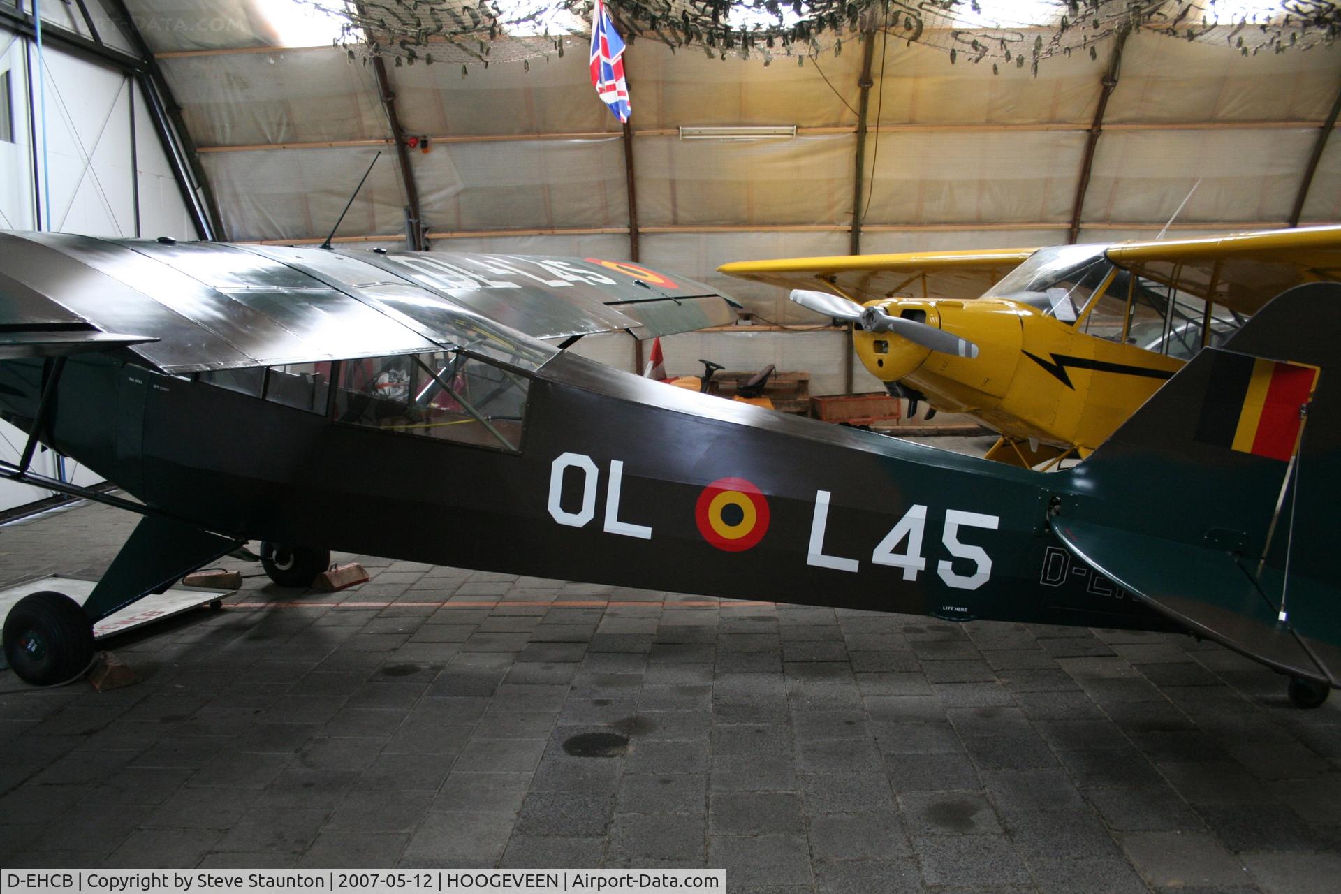 D-EHCB, 1953 Piper L-18C Super Cub (PA-18-95) C/N 18-3219, Taken on an Aeroprint tour May 2007 @ Hoogeveen