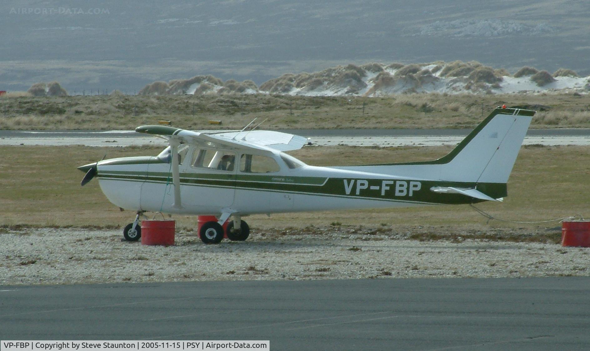 VP-FBP, 1974 Reims F172M Skyhawk Skyhawk C/N 1058, Taken at Stanley Airport, Falkland Islands