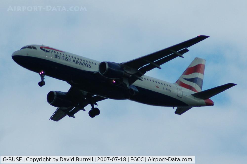 G-BUSE, 1988 Airbus A320-111 C/N 017, British Airways- Landing
