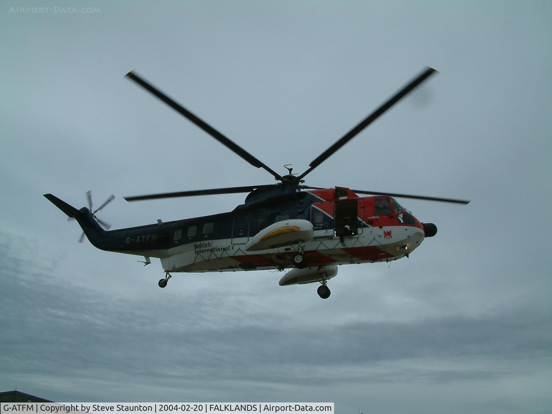 G-ATFM, 1965 Sikorsky S-61N C/N 61270, Taken in the Falkland Islands