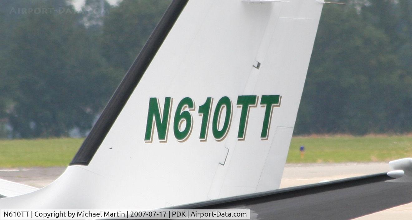 N610TT, 1980 Cessna 501 Citation I/SP C/N 501-0170, Tail Numbers