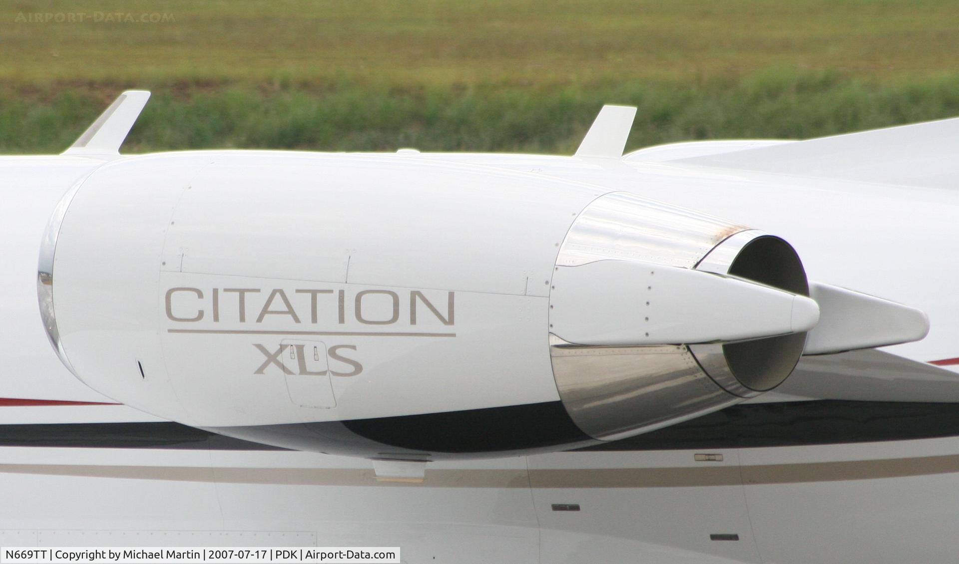 N669TT, 2007 Cessna 560XL C/N 560-5684, Tail Art