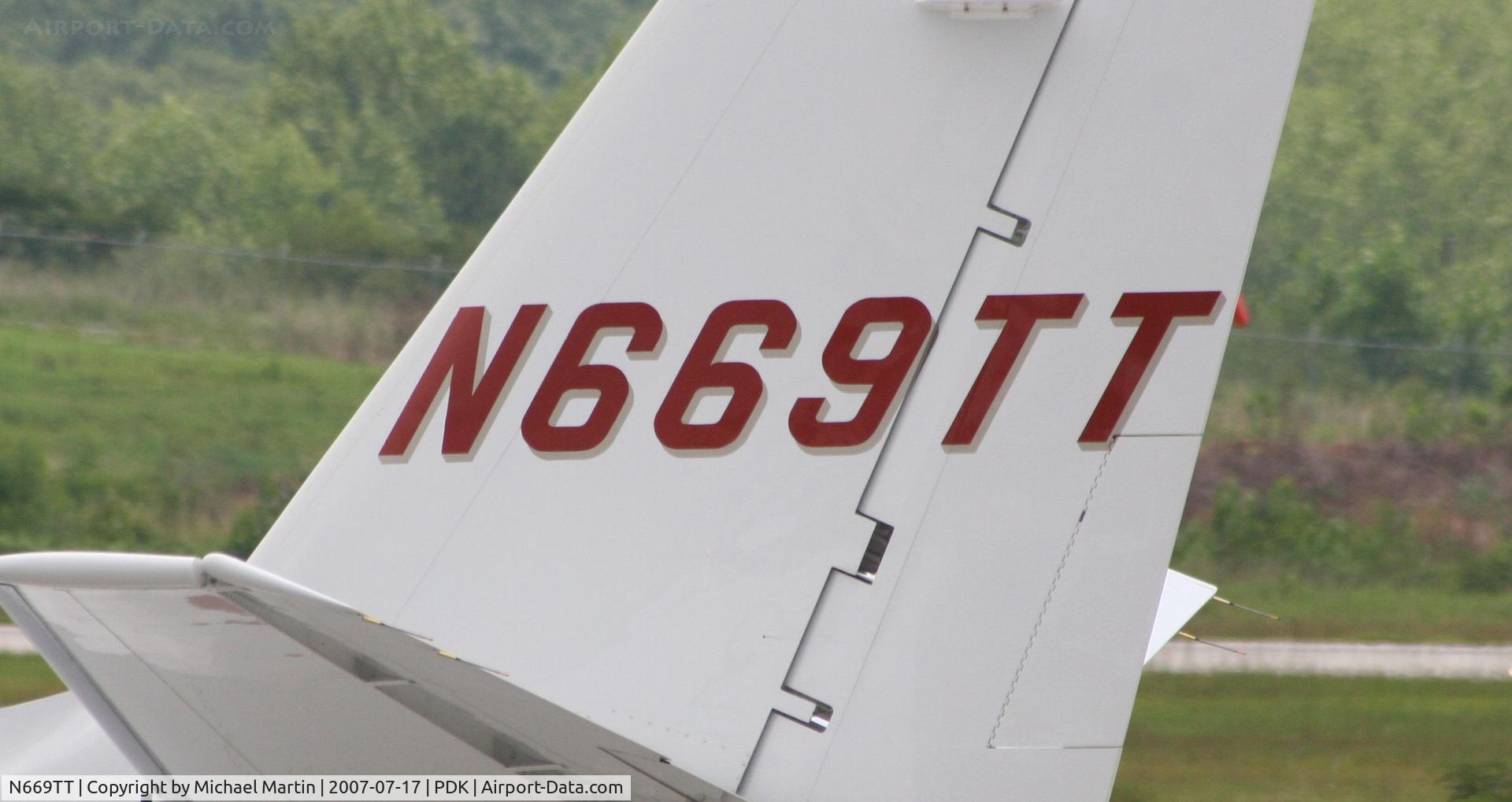 N669TT, 2007 Cessna 560XL C/N 560-5684, Tail Numbers