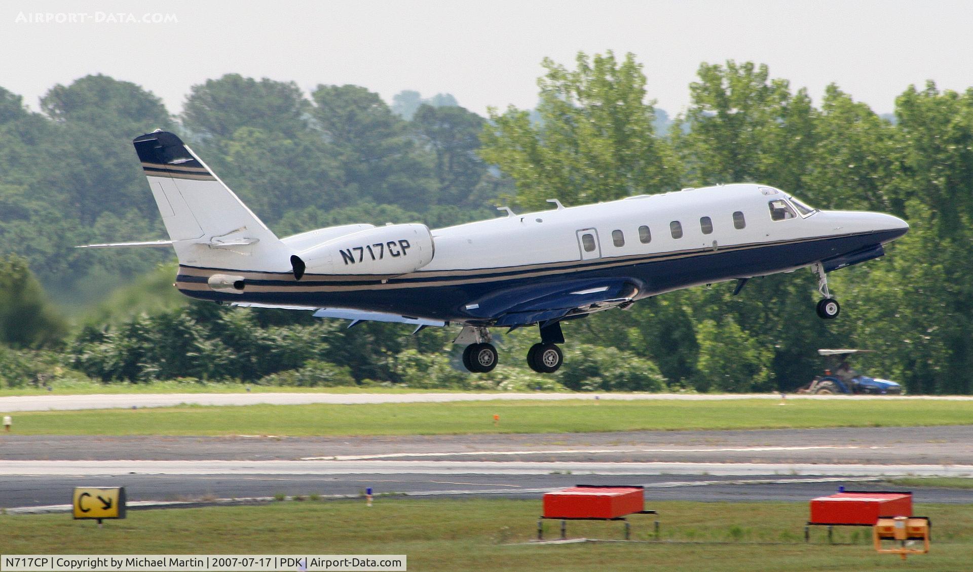 N717CP, 1991 Israel Aircraft Industries IAI-1125 Westwind Astra C/N 053, Departing PDK enroute to IAD