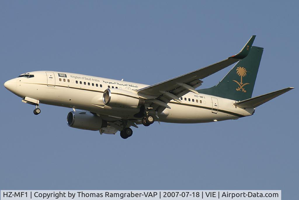 HZ-MF1, 2002 Boeing 737-7FG BBJ C/N 33405, Saudi Arabia - Ministry of Finance & Economy Boeing 737-700