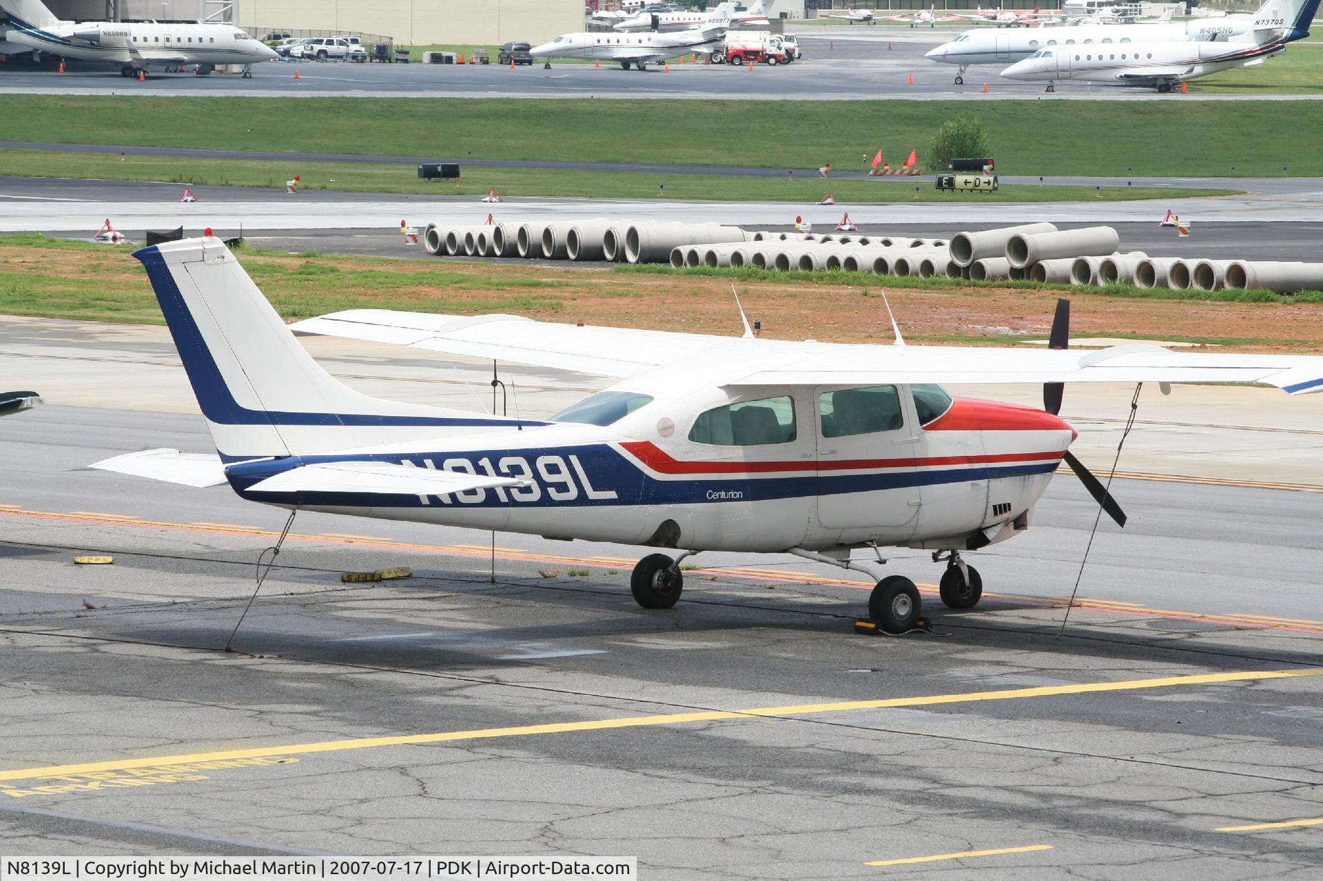 N8139L, 1974 Cessna T210L Turbo Centurion C/N 21060626, Tied down @ Epps Air Service