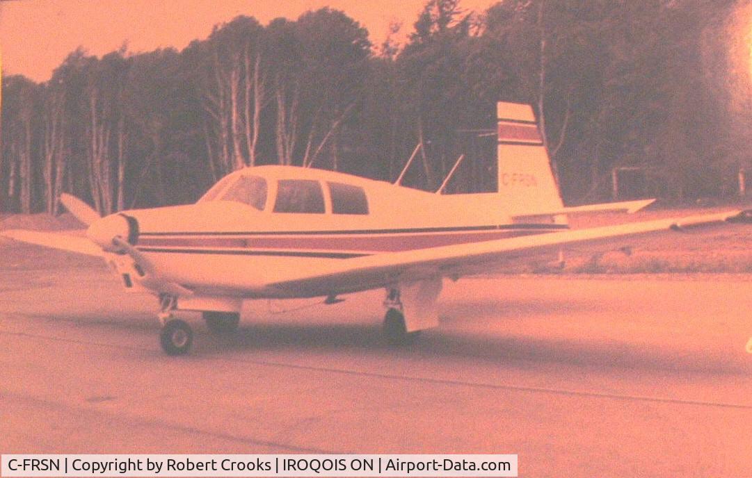 C-FRSN, 1965 Mooney M20C Ranger C/N 2931, Mooney C-FRSN