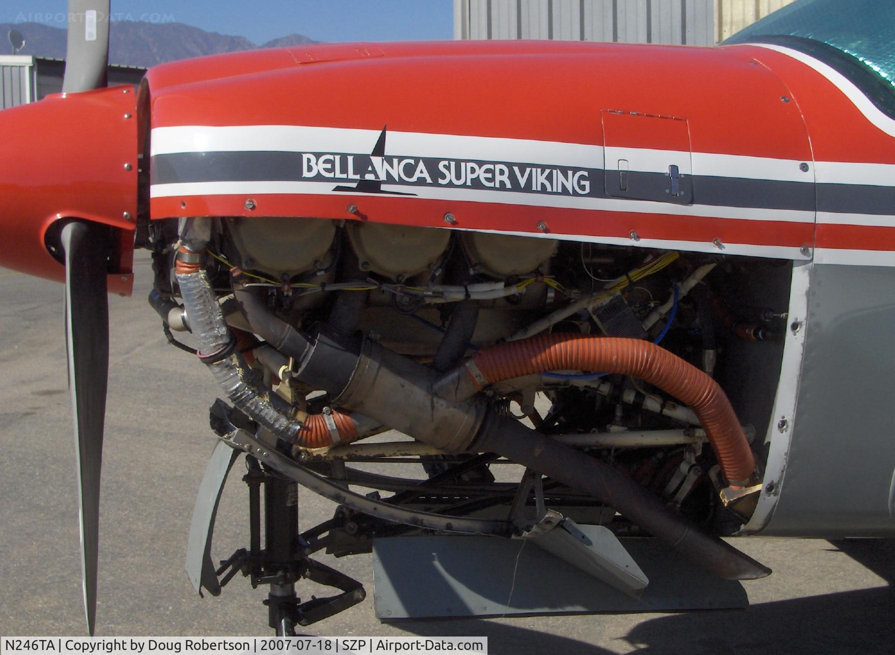 N246TA, 1979 Bellanca 17-30A Viking C/N 80-30977, 1979 Bellanca 17-30A SUPER VIKING, Continental IO-520 300 Hp, maintenance, left side engine view