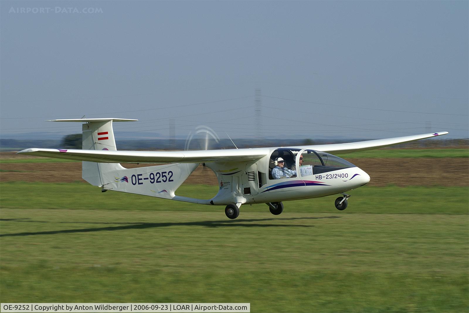 OE-9252, Brditschka HB-23/2400 Hobbyliner C/N 23007, take off
