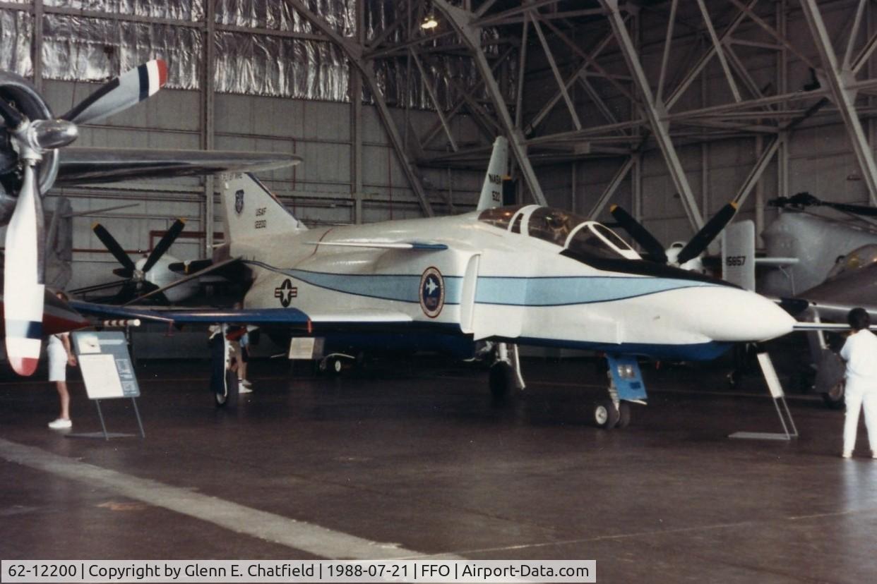 62-12200, 1962 McDonnell RF-4C-14-MC Phantom II C/N 266, YF-4E at the National Museum of the U.S. Air Force