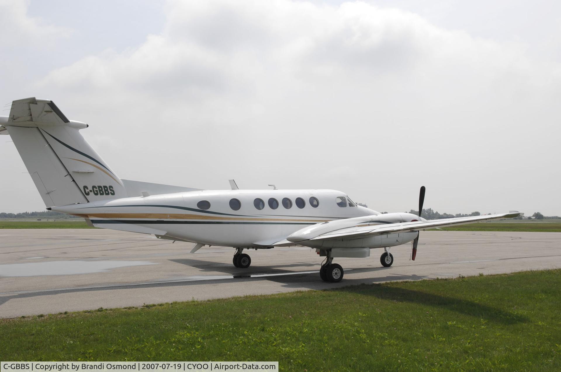 C-GBBS, 1981 Beech 200 Super King Air C/N BB-757, C-GBBS At CYOO