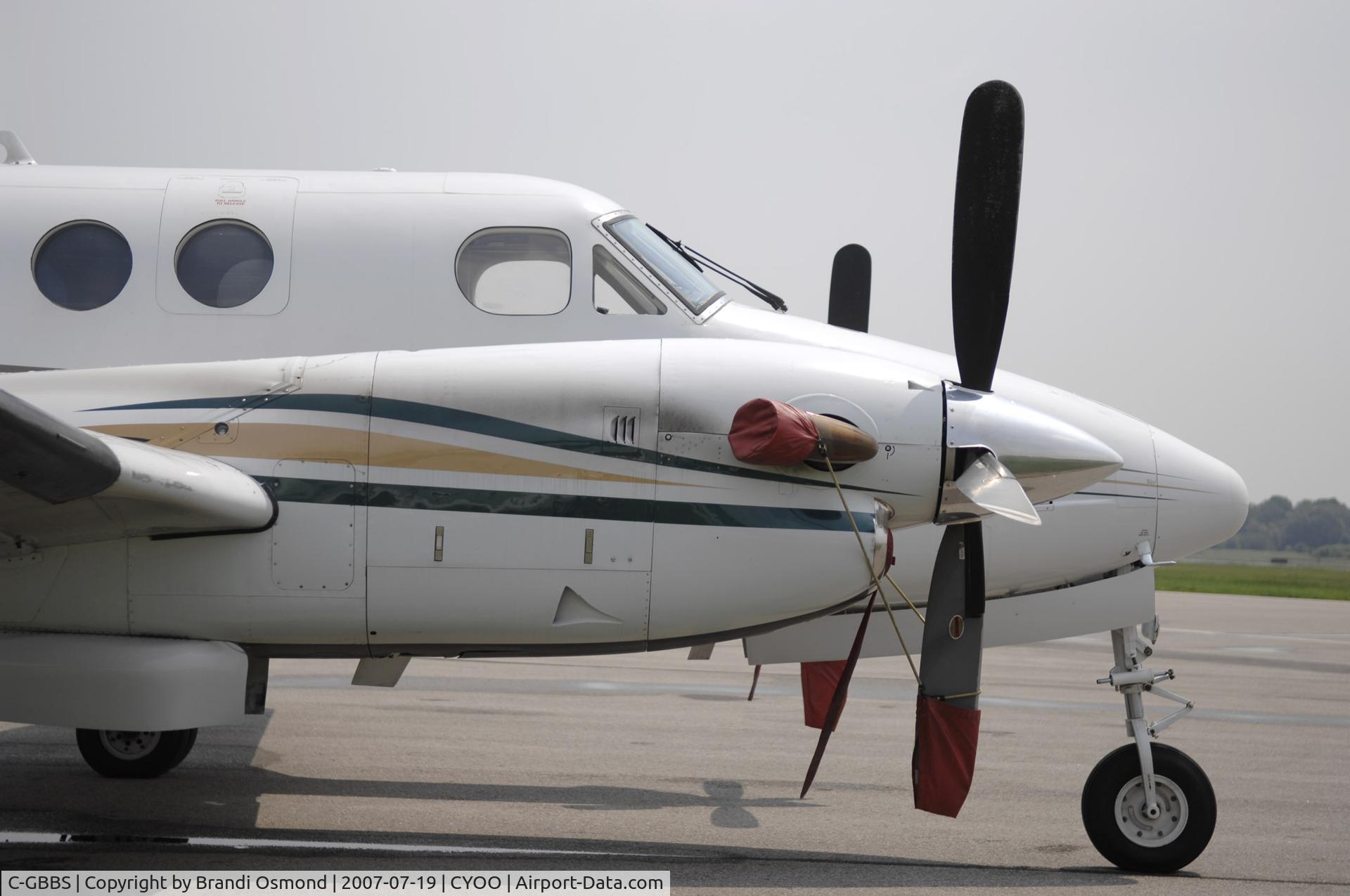 C-GBBS, 1981 Beech 200 Super King Air C/N BB-757, King Air 200 At CYOO