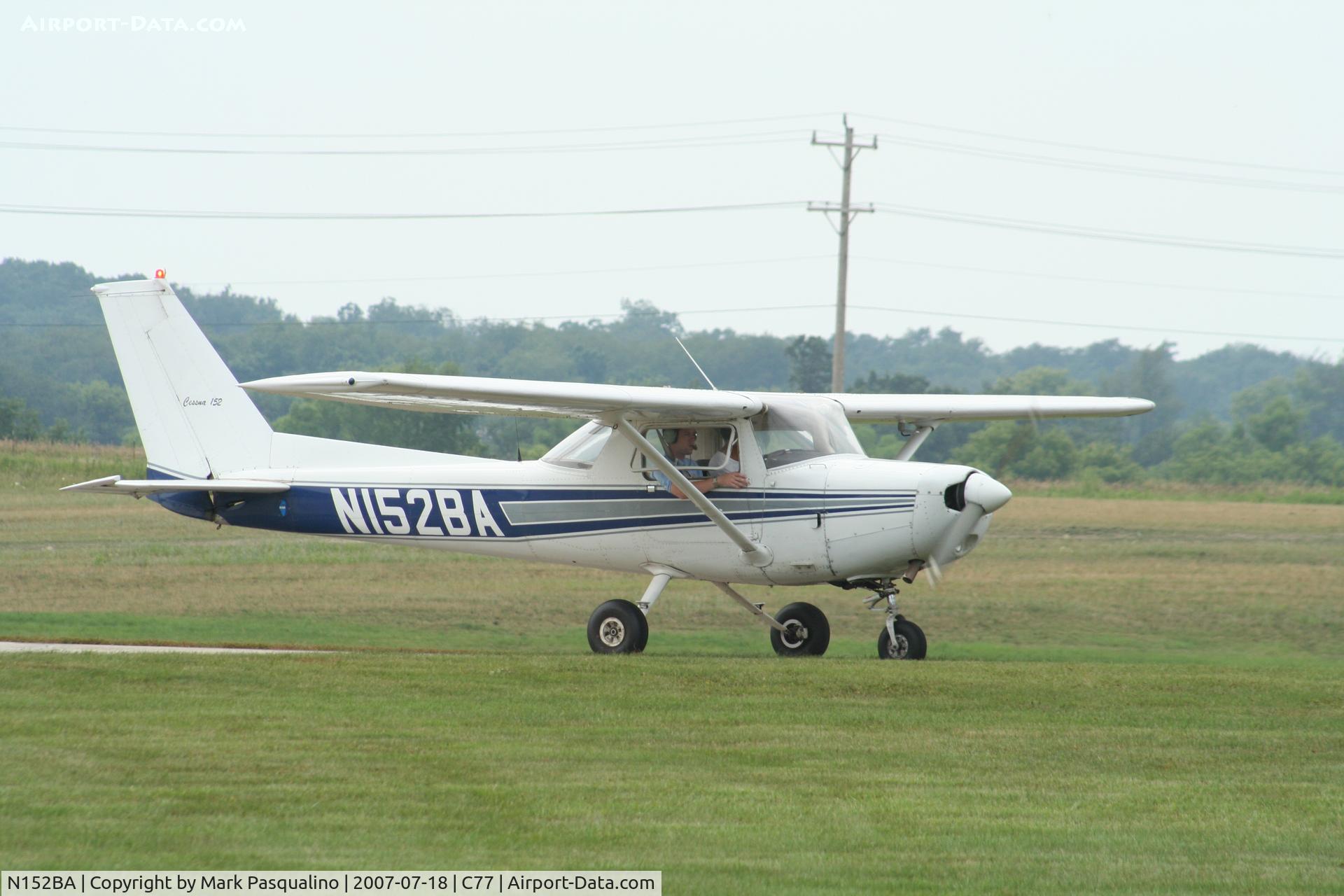 N152BA, 1978 Cessna 152 C/N 15282722, Cessna 152