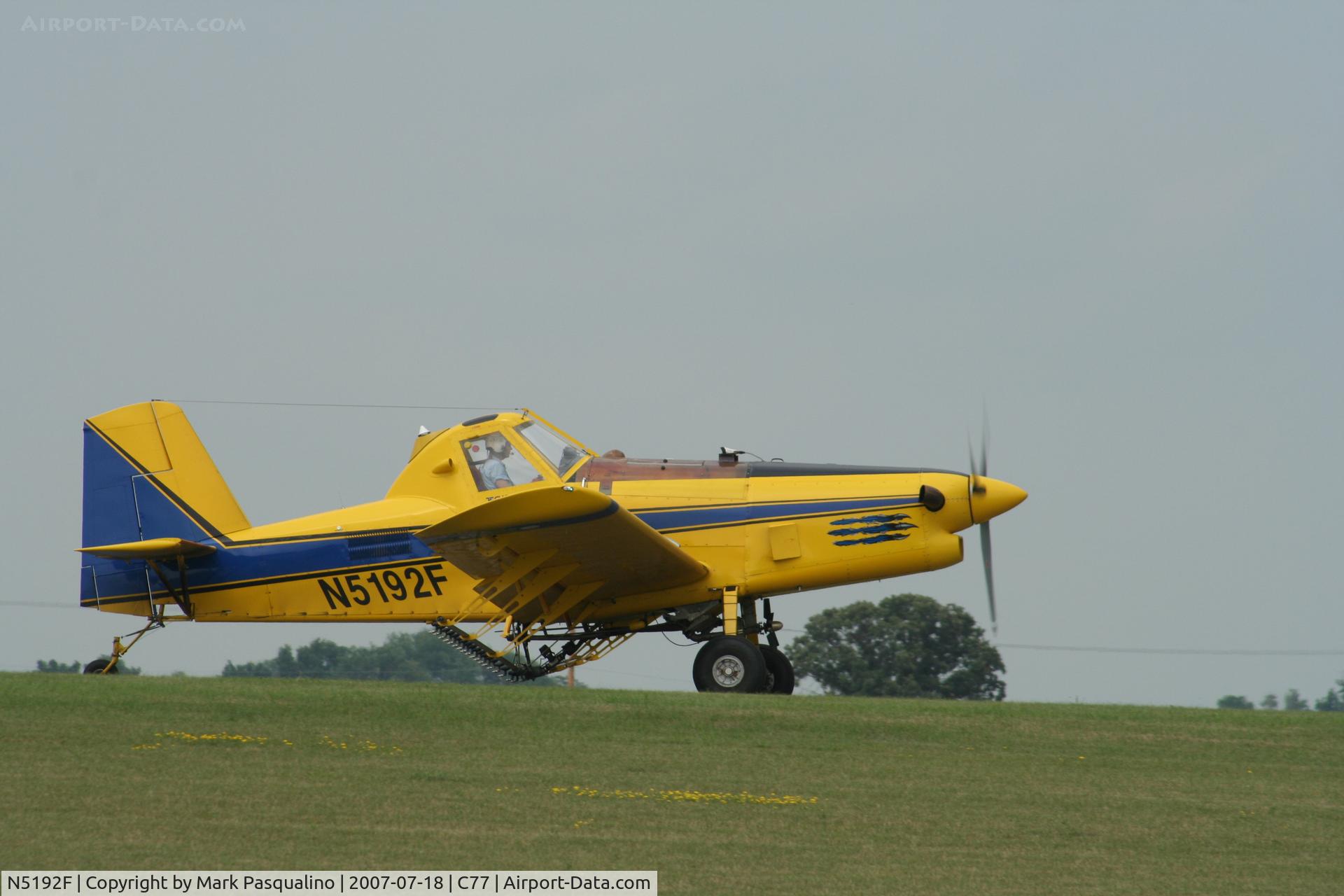 N5192F, 1999 Air Tractor Inc AT-402A C/N 402A-1093, AT-402A