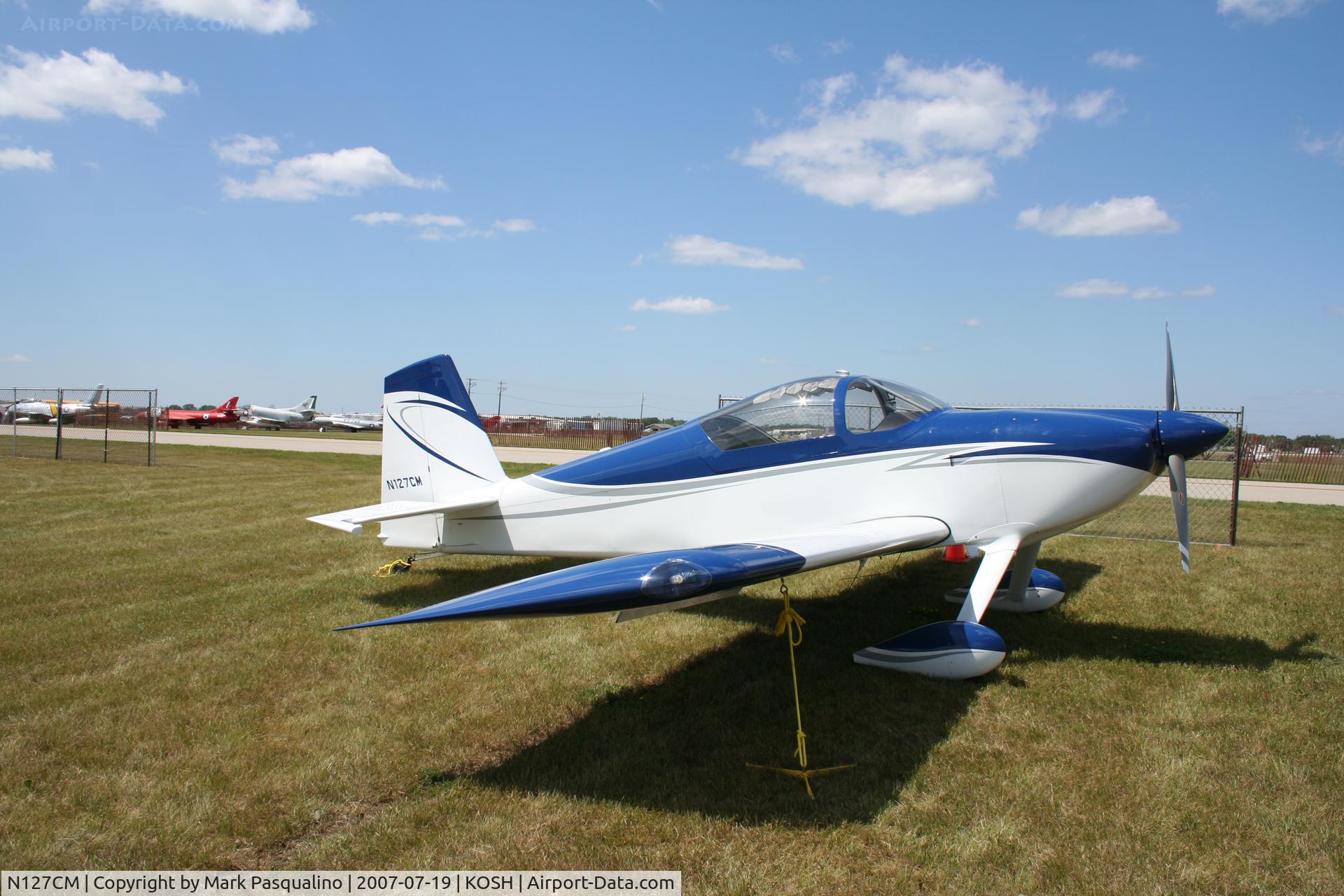 N127CM, 2006 Vans RV-7 C/N 70293, RV-7