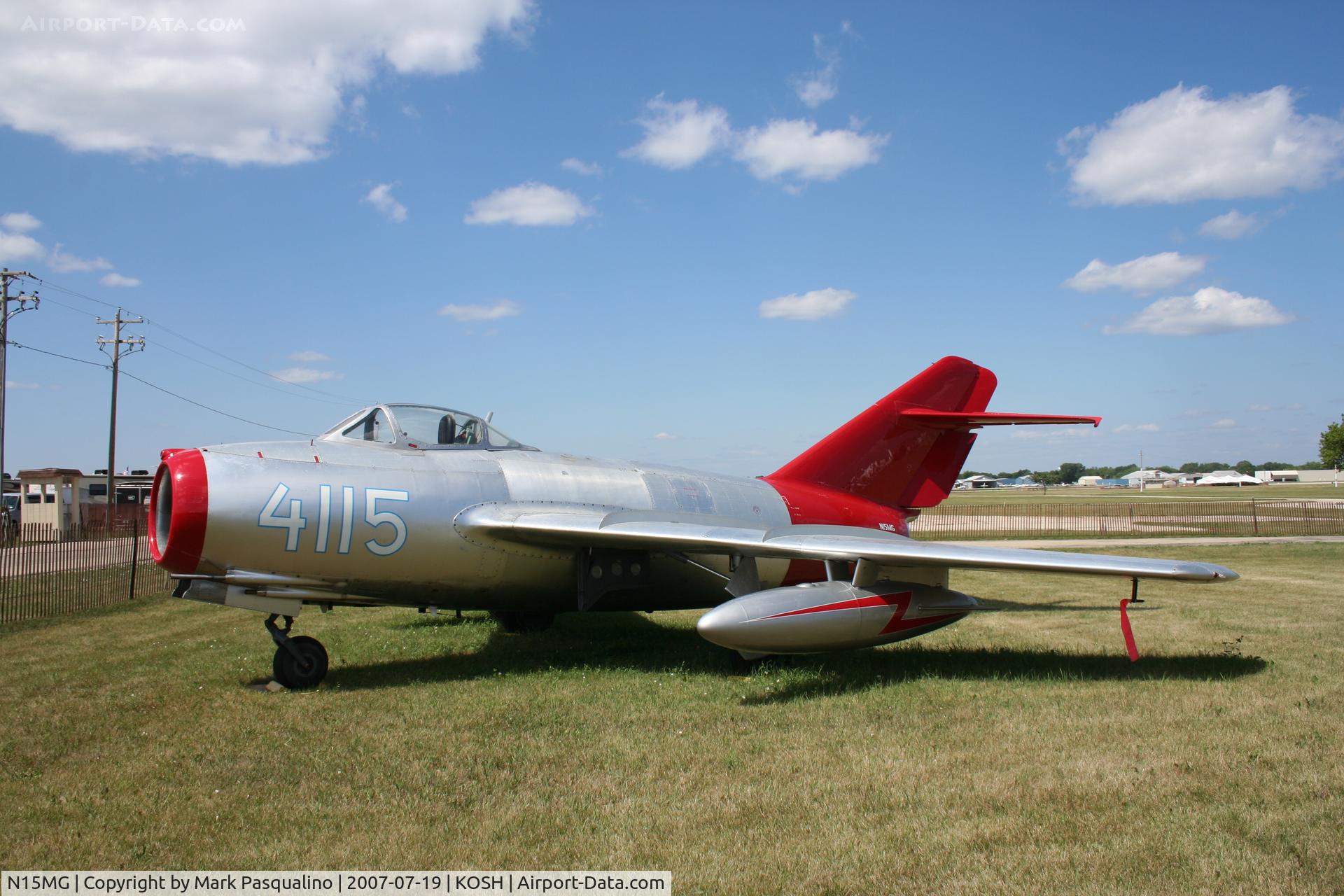 N15MG, 1954 Mikoyan-Gurevich MiG-15bis C/N 1411, MiG-15