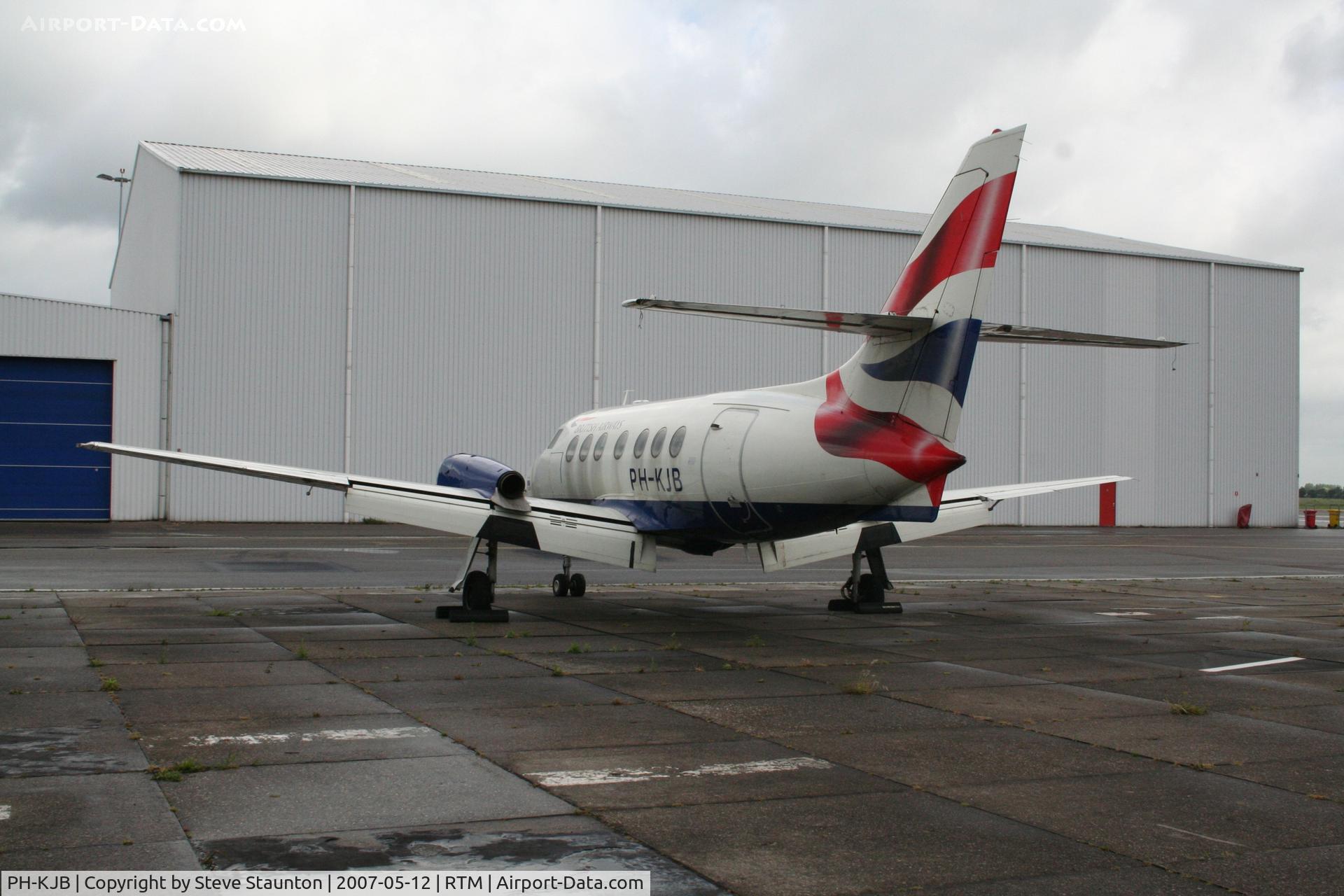 PH-KJB, 1984 British Aerospace BAe-3108 Jetstream 31 C/N 648, Taken on a recent Aeroprint tour @ Rotterdam - note the BA colour scheme