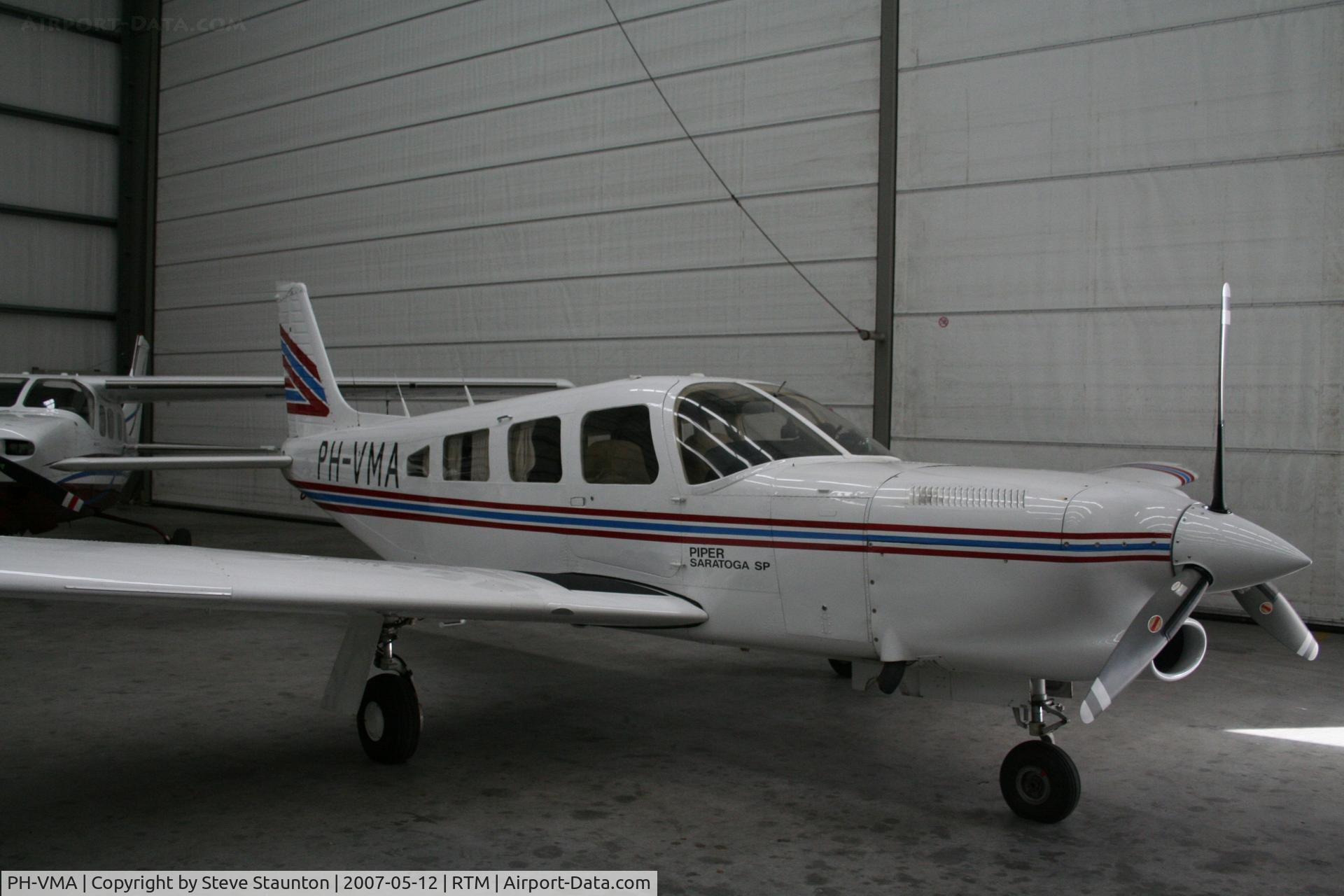 PH-VMA, 1981 Piper PA-32R-301T Turbo Saratoga C/N 32R-8129098, Taken on a recent Aeroprint tour @ Rotterdam