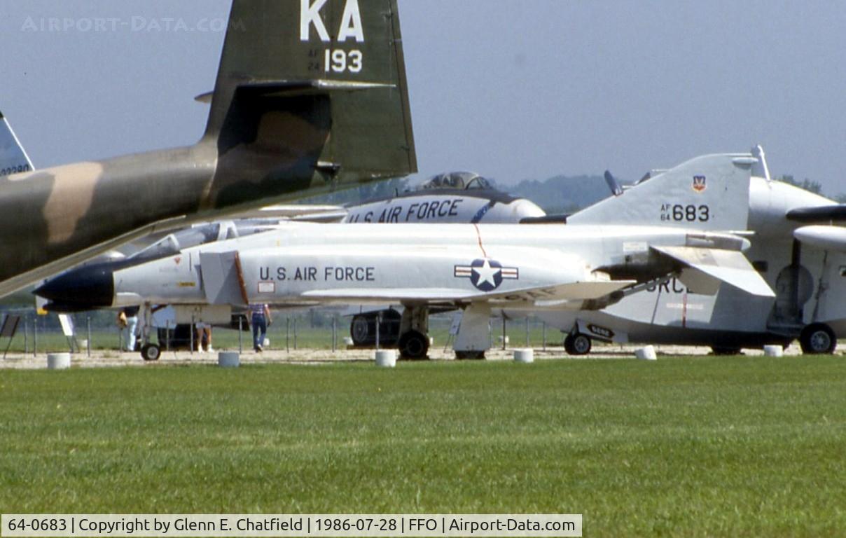 64-0683, 1964 McDonnell F-4C-22-MC Phantom II C/N 917, F-4C at the National Museum of the U.S. Air Force, Now at Newark, OH