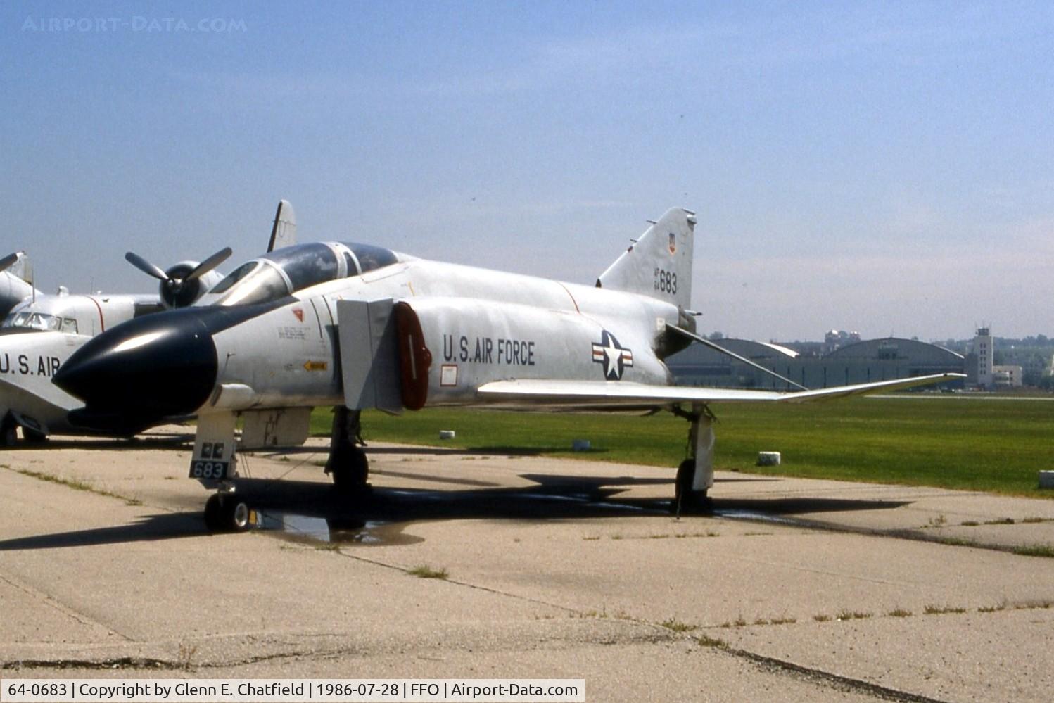 64-0683, 1964 McDonnell F-4C-22-MC Phantom II C/N 917, F-4C at the National Museum of the U.S. Air Force.  Now at Newark, OH