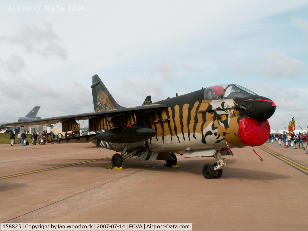 158825, LTV A-7E Corsair II C/N E-381, Ling-Temco-Vought A-7E/Greek A/F at RIAT Fairford