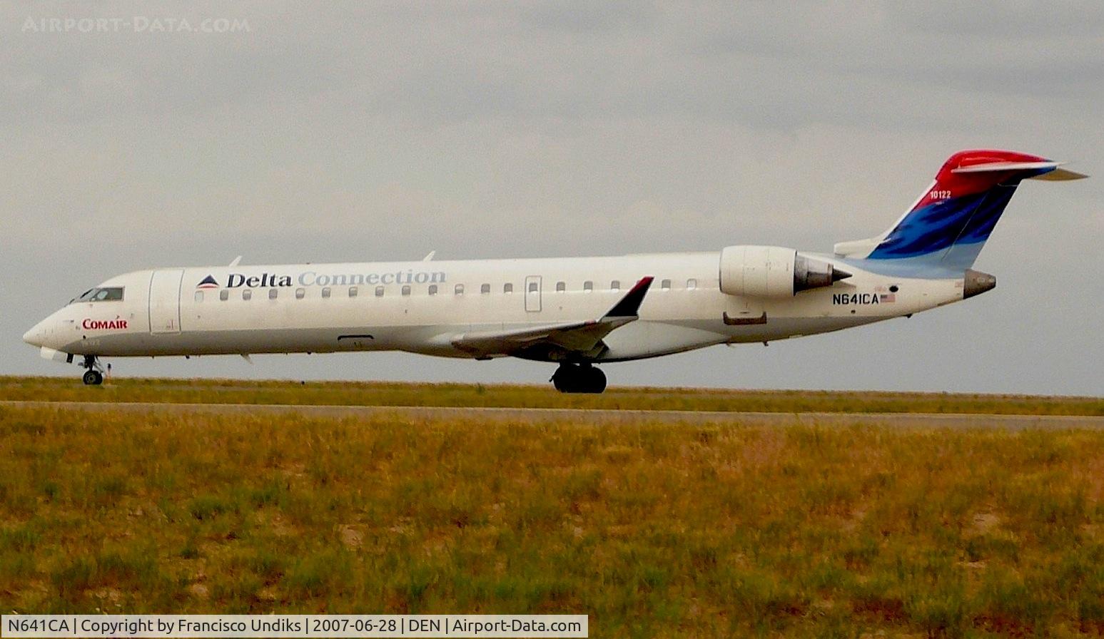 N641CA, 2003 Bombardier CRJ-700 (CL-600-2C10) Regional Jet C/N 10122, Delta Connection opperated by Comair.