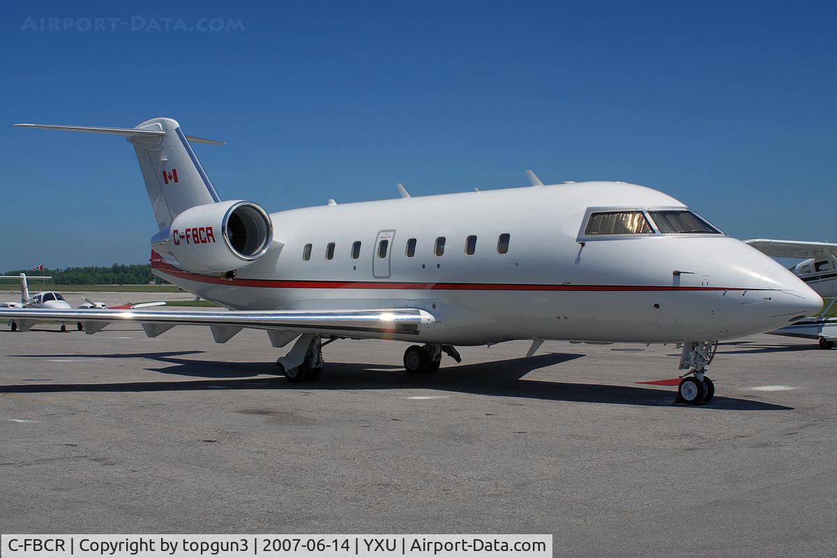 C-FBCR, 1992 Canadair Challenger 601-3A (CL-600-2B16) C/N 5117, Parked at ESSO ramp.