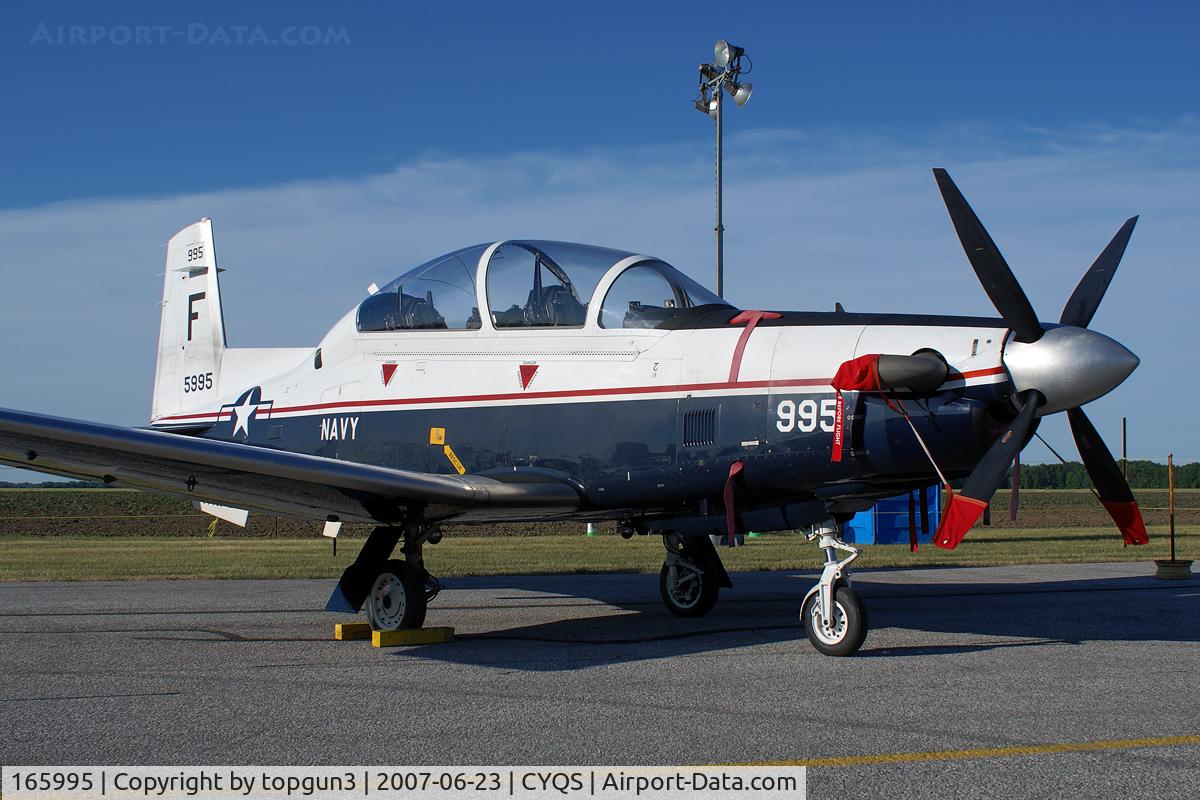165995, Raytheon T-6A Texan II C/N PT-181, Static display.