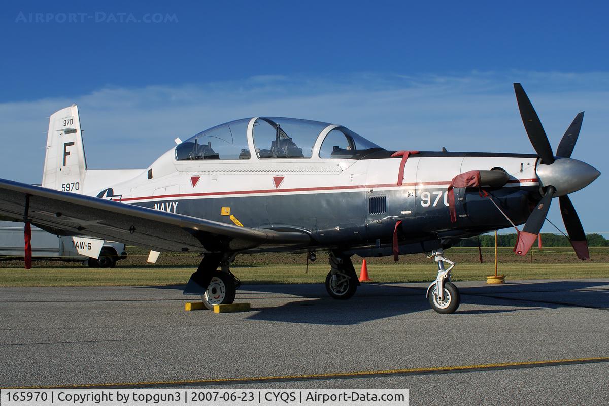 165970, Raytheon T-6A Texan II C/N PT-116, Static display.