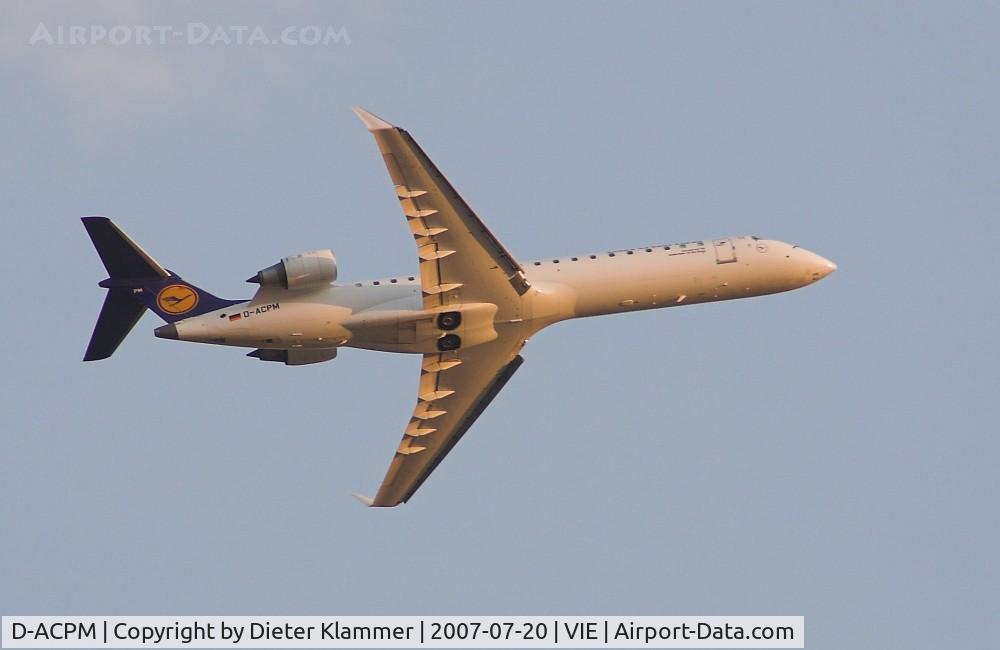 D-ACPM, 2003 Bombardier CRJ-701ER (CL-600-2C10) Regional Jet C/N 10080, Climbing out from RWY29