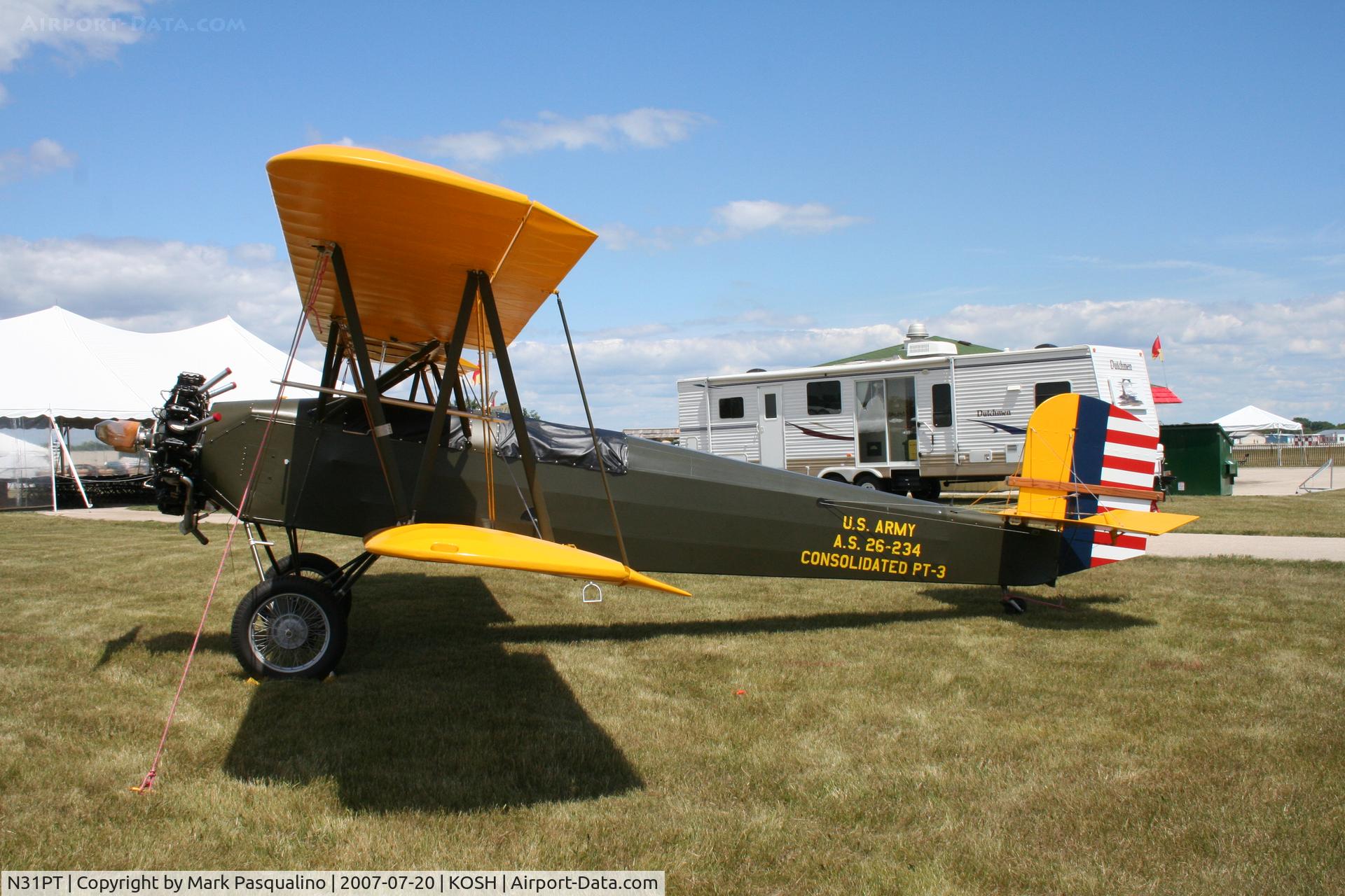 N31PT, 1998 Consolidated PT-3 Replica C/N 1, PT-3