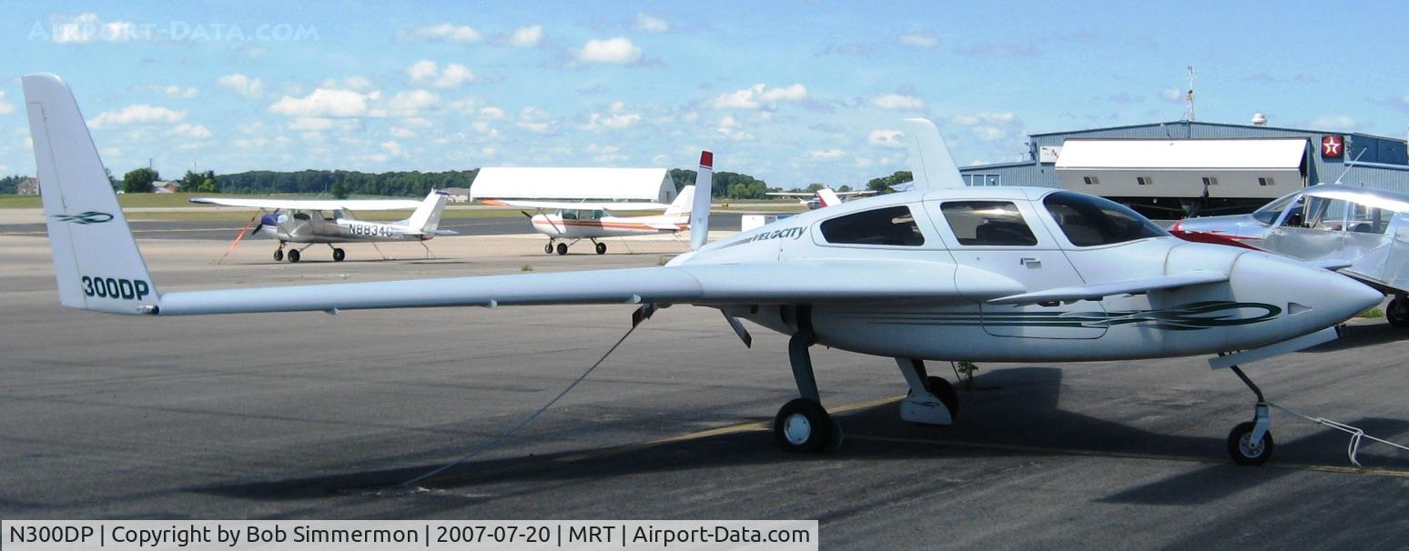 N300DP, 1996 Velocity Velocity 173 Elite RG C/N DMO313, On the ramp at Marysville, OH