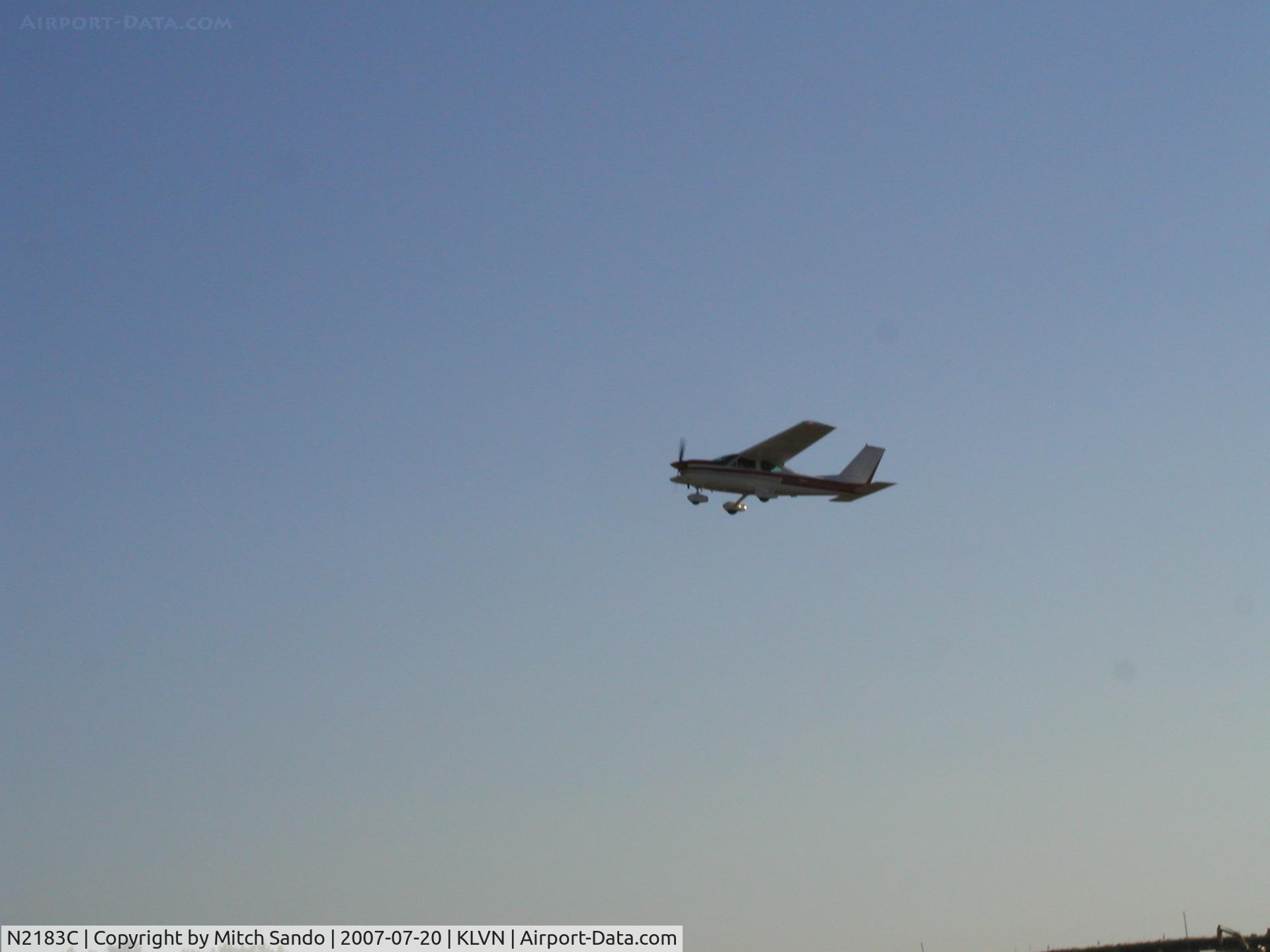 N2183C, 1978 Cessna 177B Cardinal C/N 17702750, Departing Runway 12.