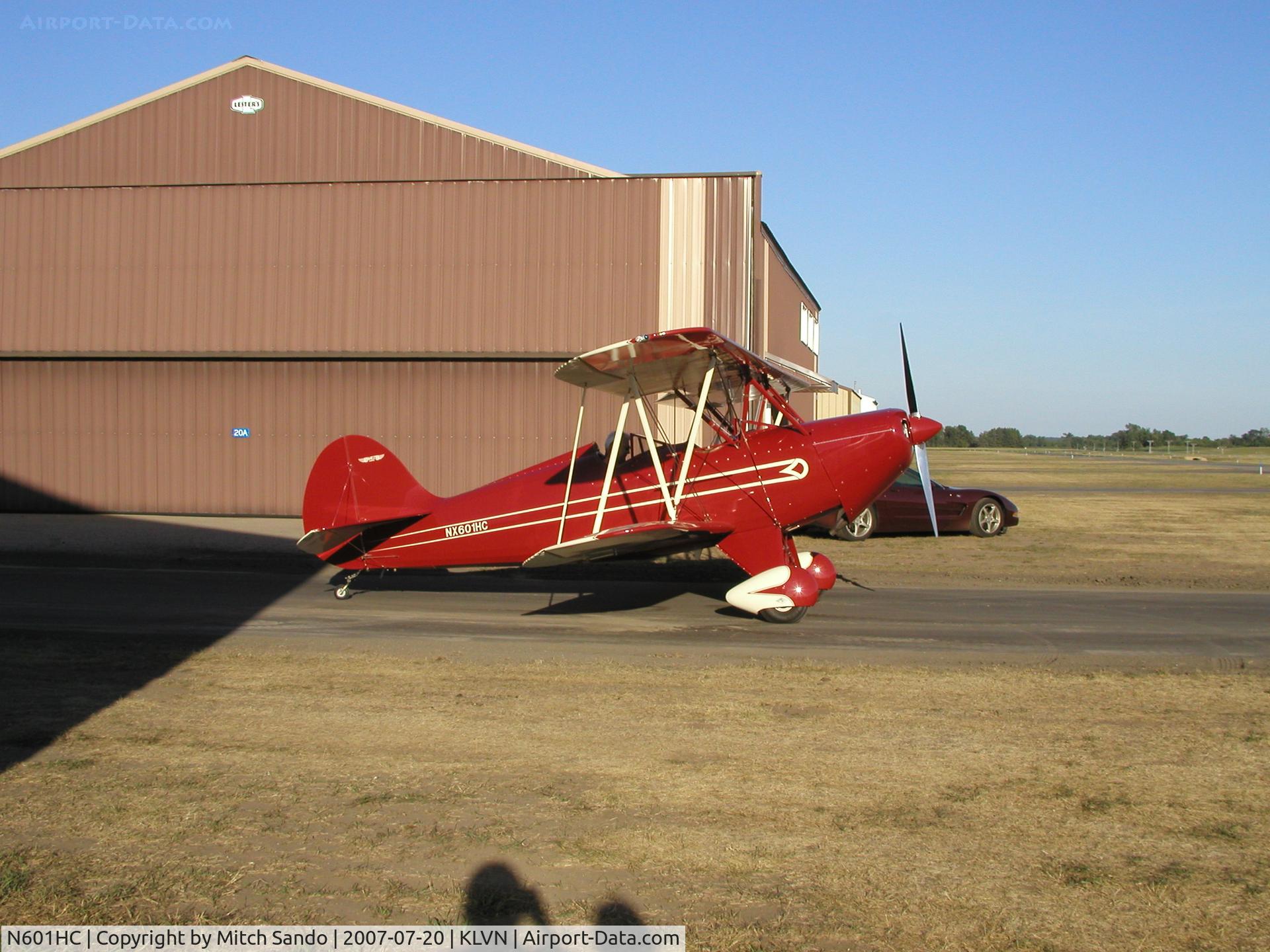 N601HC, 2003 Hatz Biplane C/N 006, Dennis Simmon\'s 2003 Hatz.