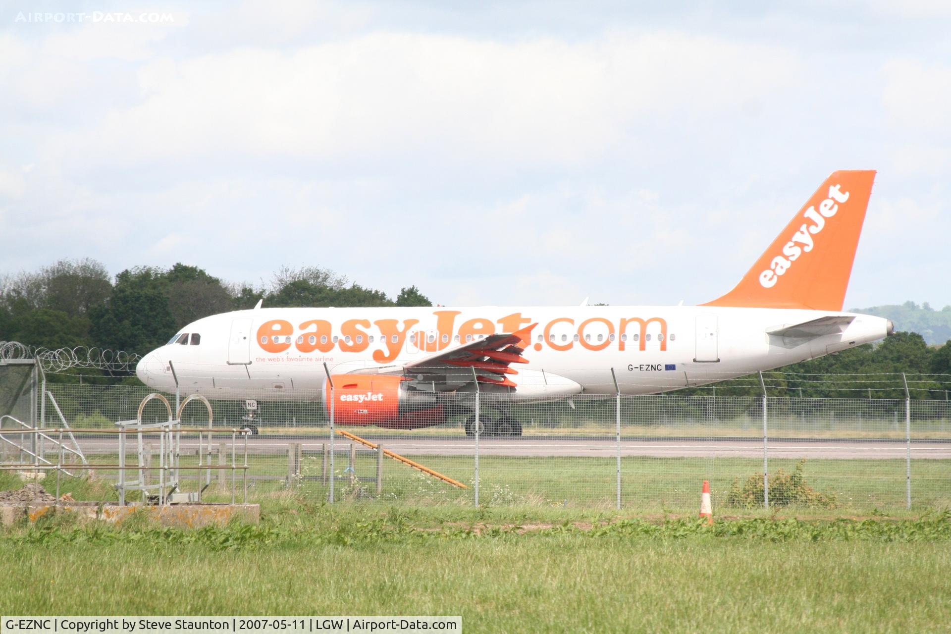 G-EZNC, 2003 Airbus A319-111 C/N 2050, Taken at London Gatwick