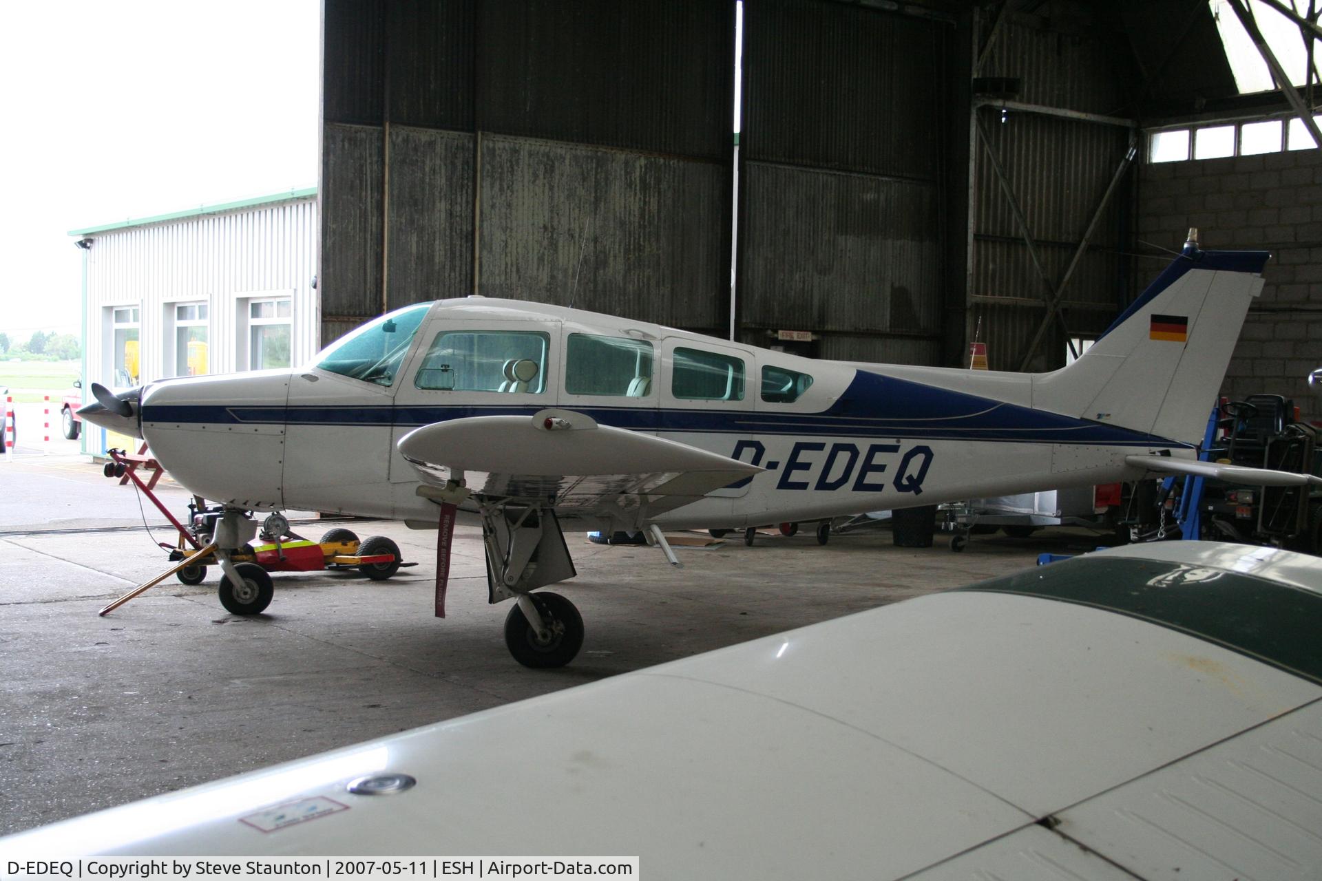 D-EDEQ, 1974 Beech B24R Sierra C/N MC-239, Taken on a recent base tour at Shoreham