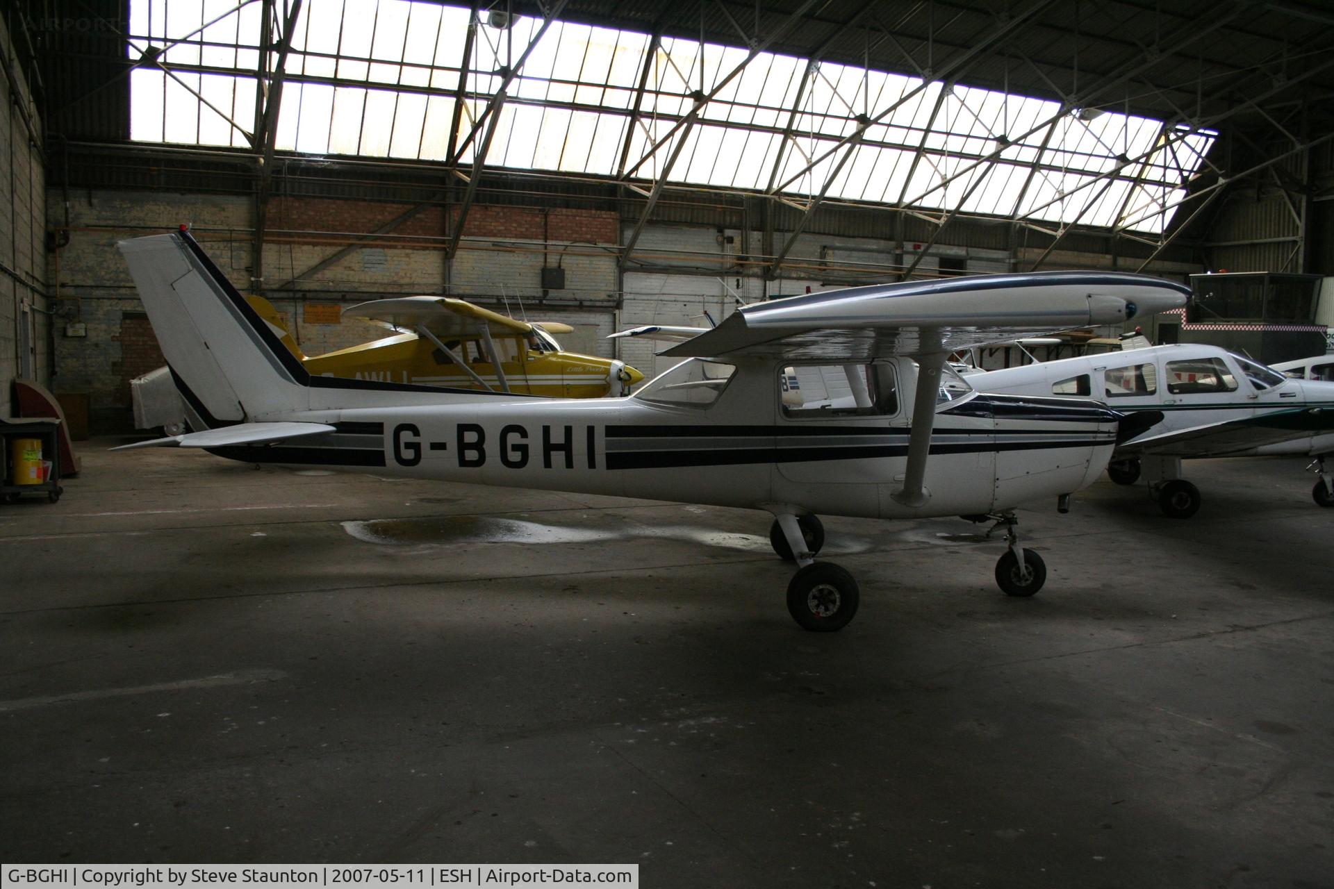 G-BGHI, 1979 Reims F152 C/N 1560, Taken on a recent base tour at Shoreham