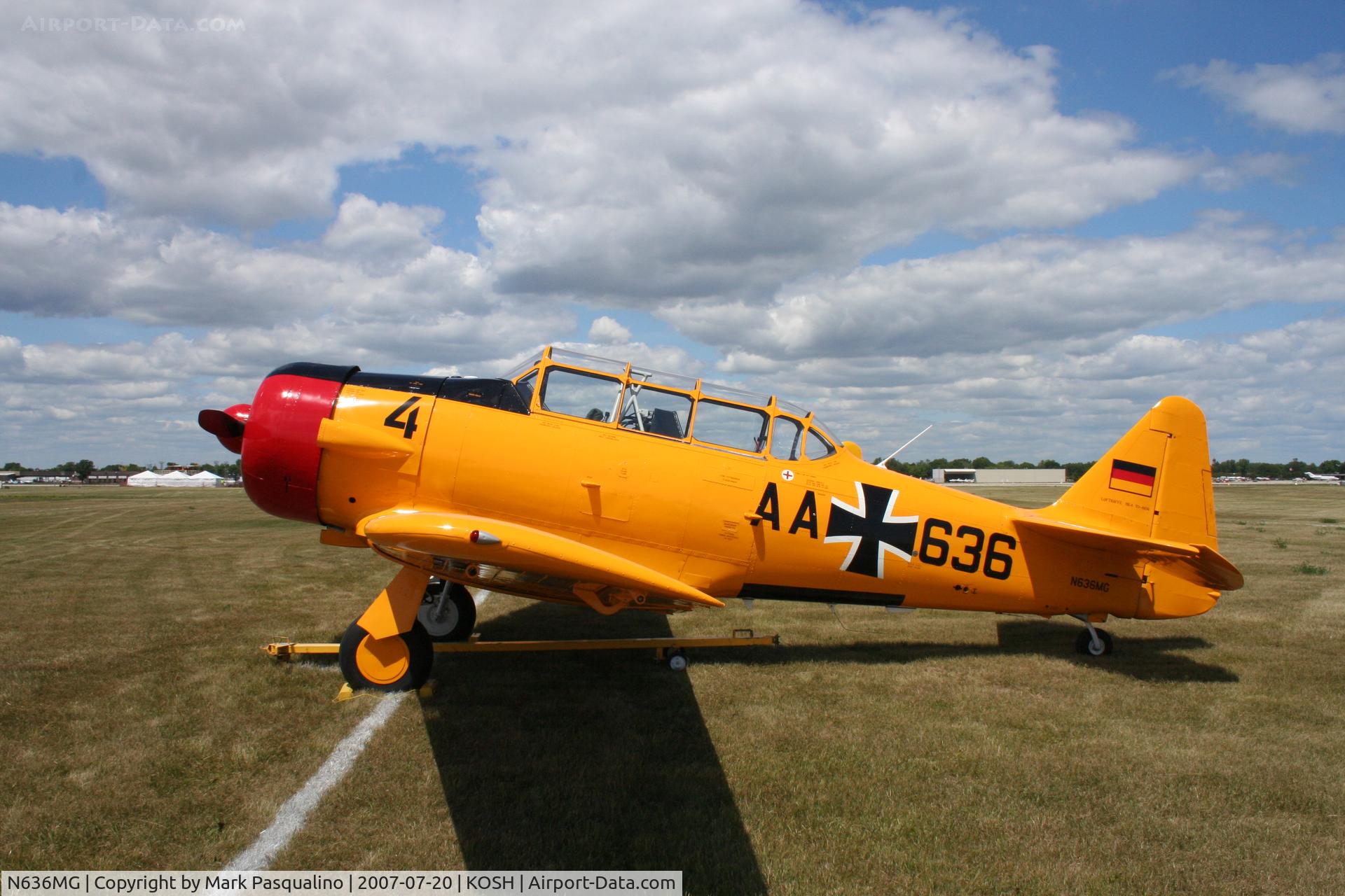 N636MG, 1954 Canadian Car & Foundry Harvard IV C/N CCF4-555, North American Harvard IV