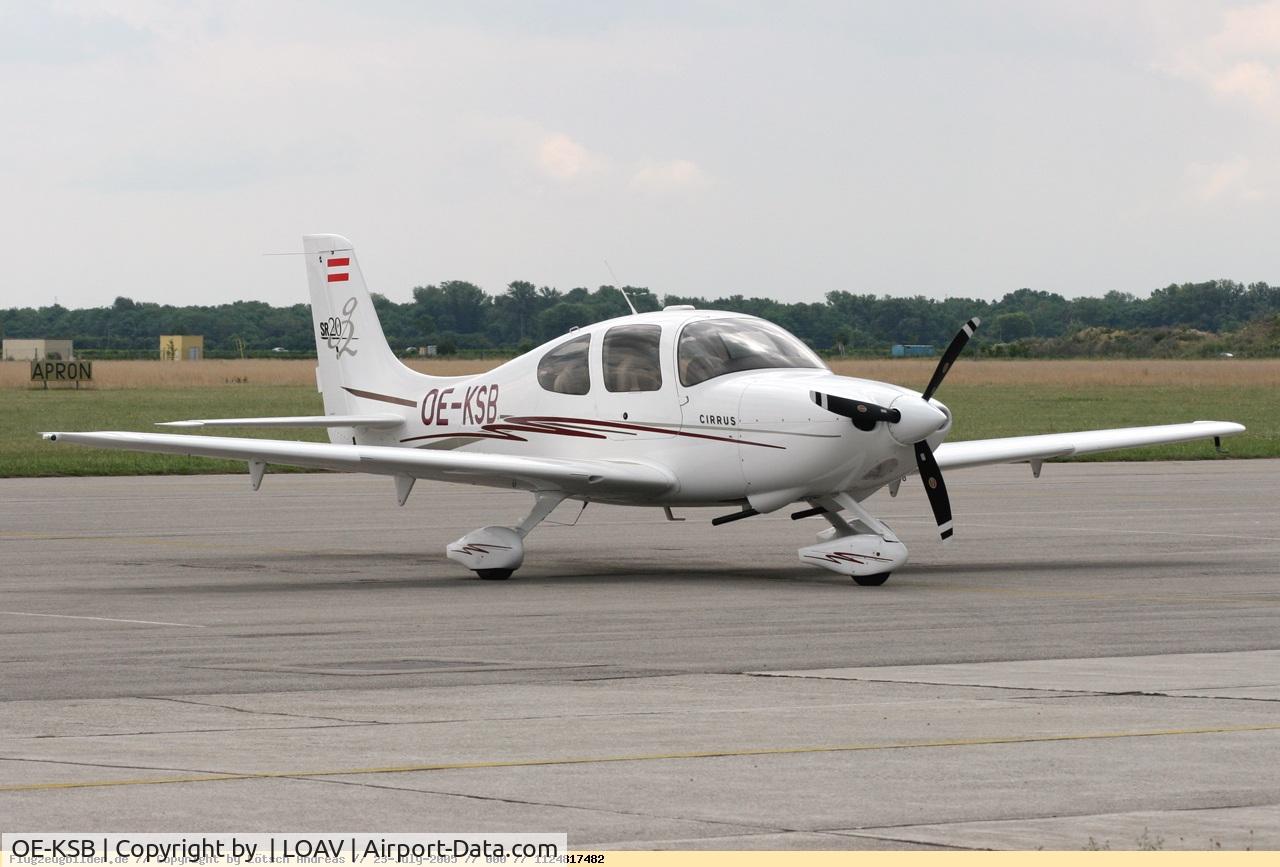 OE-KSB, 2004 Cirrus SR20 G2 C/N 1426, 