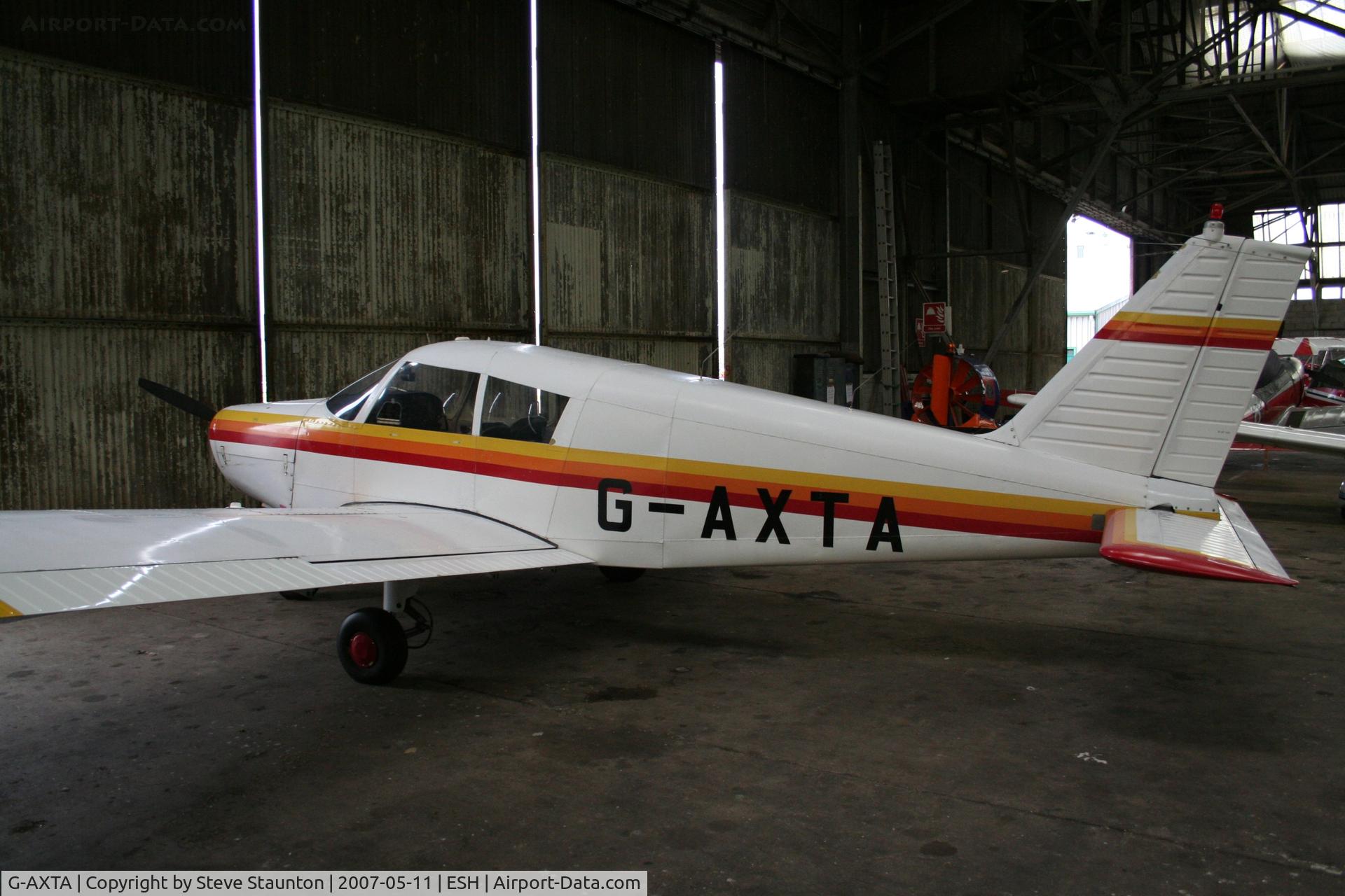 G-AXTA, 1969 Piper PA-28-140 Cherokee C/N 28-26301, Taken on a recent base tour at Shoreham
