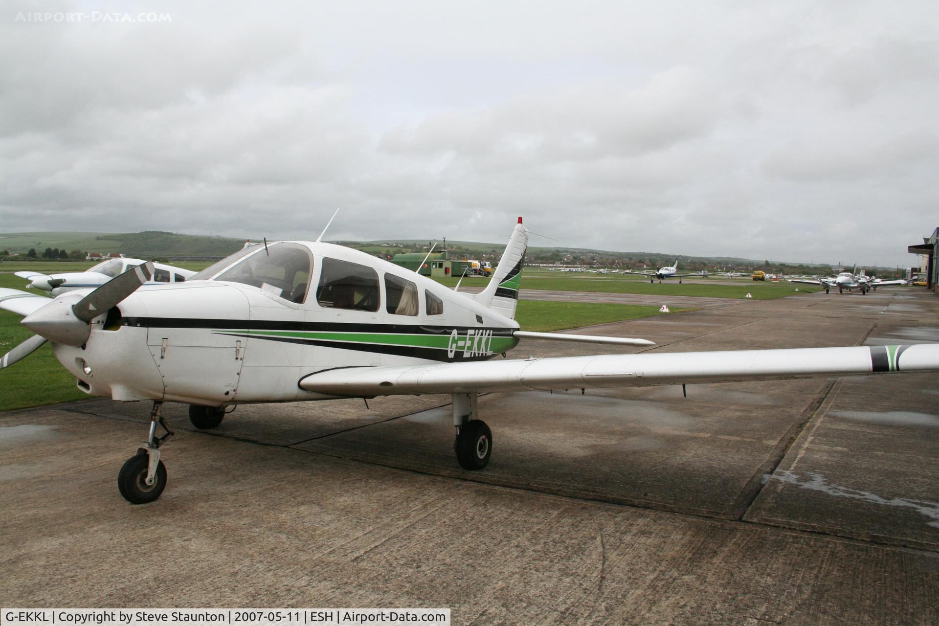 G-EKKL, 1984 Piper PA-28-161 Warrior II C/N 28-8416087, Taken on a recent base tour at Shoreham