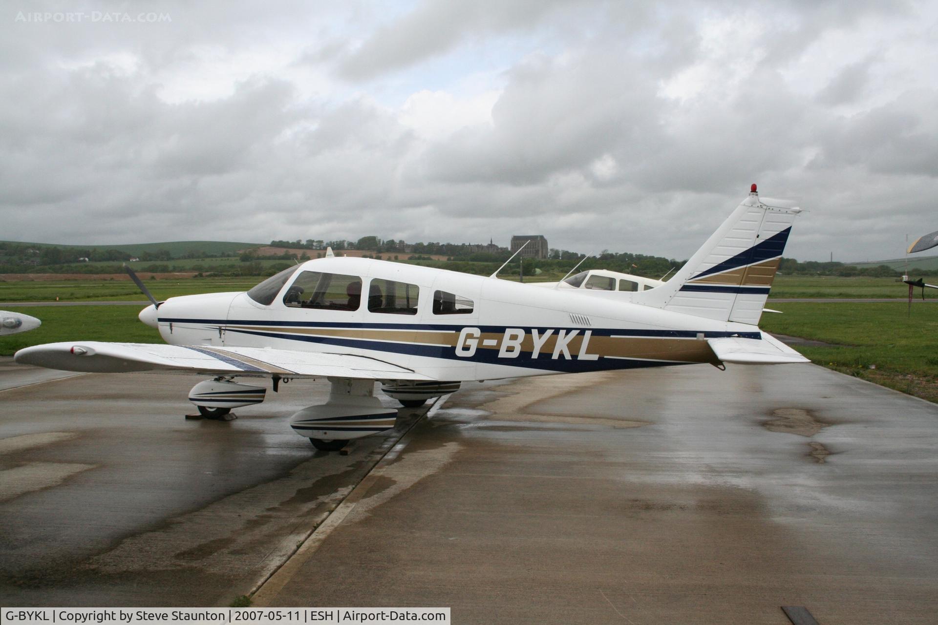G-BYKL, 1979 Piper PA-28-181 Cherokee Archer II C/N 28-8090162, Taken on a recent base tour at Shoreham