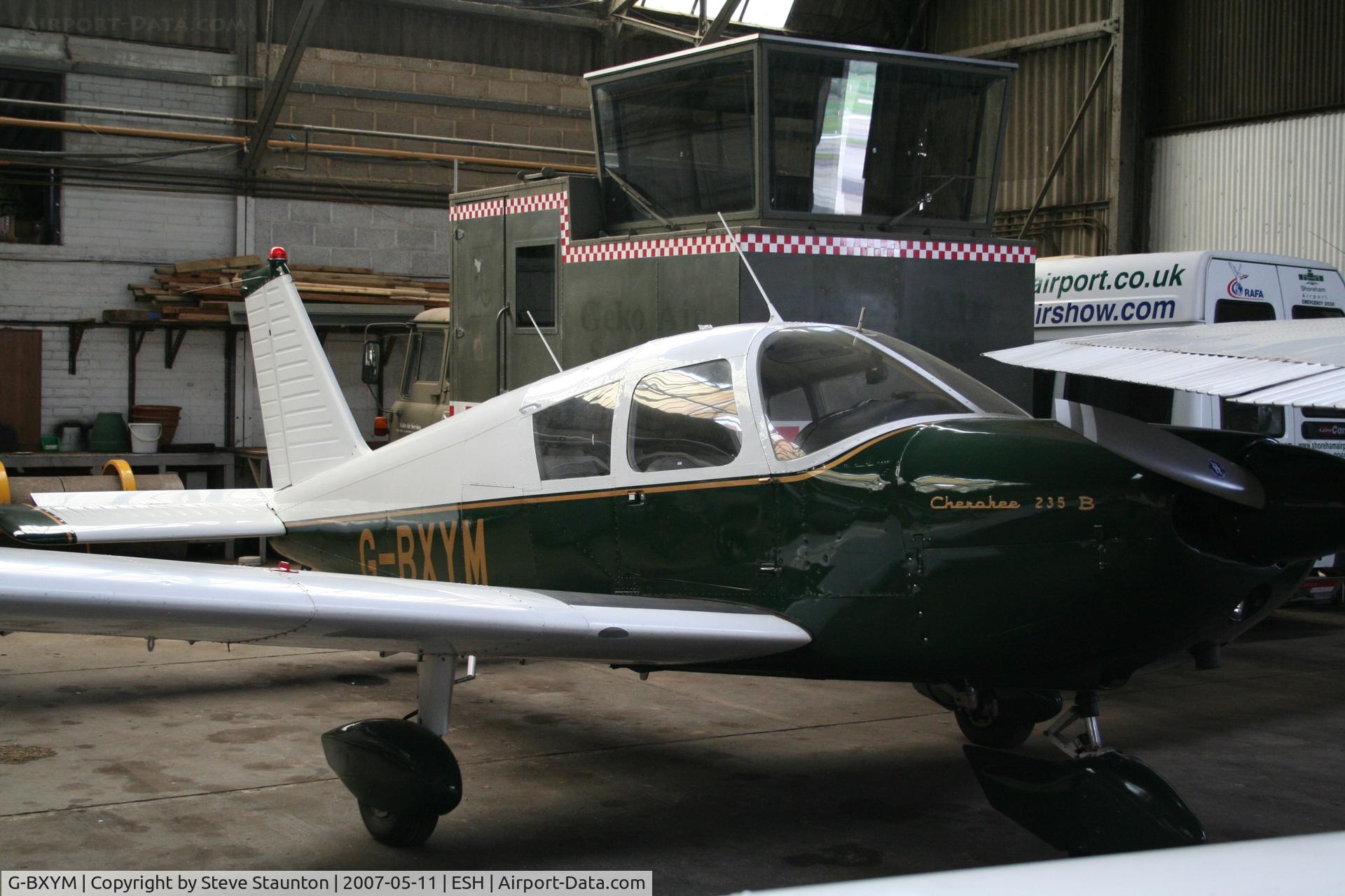 G-BXYM, 1967 Piper PA-28-235 Cherokee B C/N 28-10858, Taken on a recent base tour at Shoreham