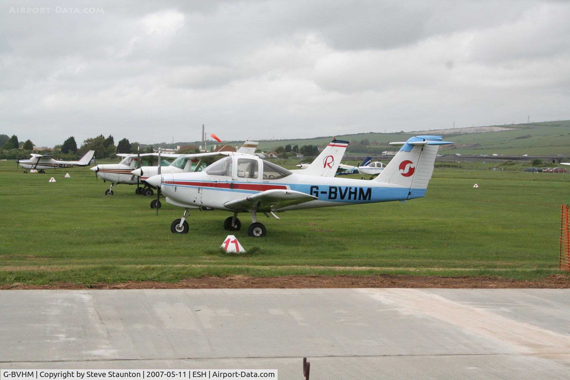 G-BVHM, 1978 Piper PA-38-112 Tomahawk Tomahawk C/N 38-79A0313, Taken on a recent base tour at Shoreham