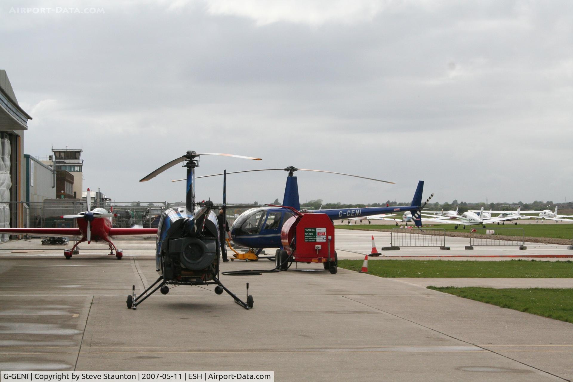G-GENI, 2006 Robinson R44 Raven II C/N 11396, Taken on a recent base tour at Shoreham