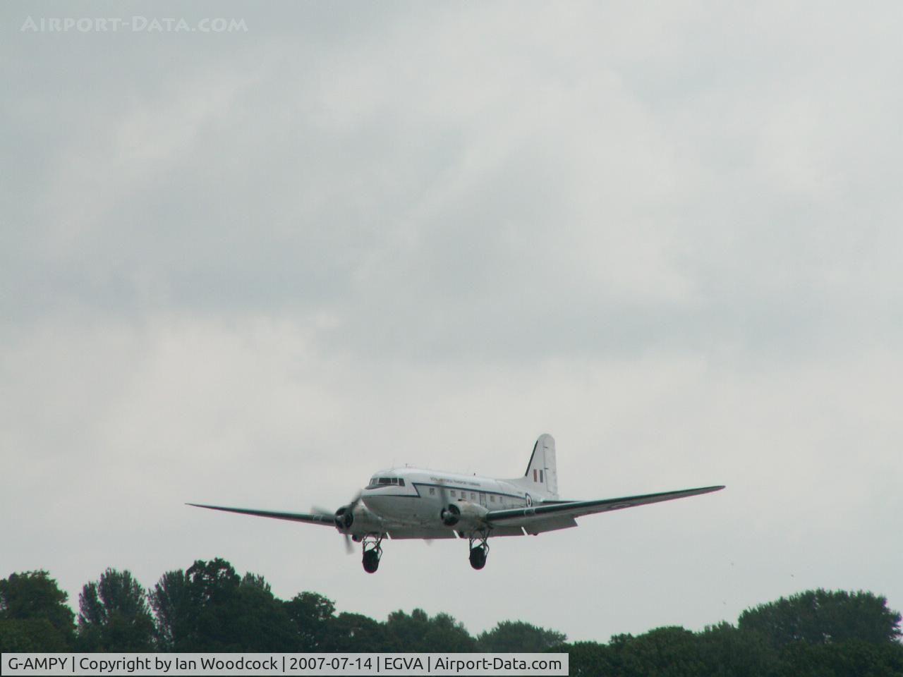 G-AMPY, 1944 Douglas C-47B-15-DK Dakota 4 C/N 26569, Douglas DC-3-C-47B/RIAT Fairford (carries KK116)